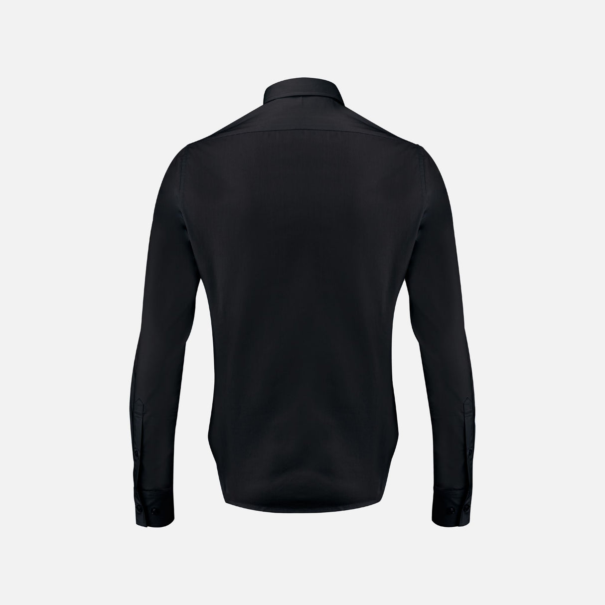 Chemise à manches longues noire pour femme James Harvest Acton, look professionnel, tissu facile d'entretien, vetements-chemises.