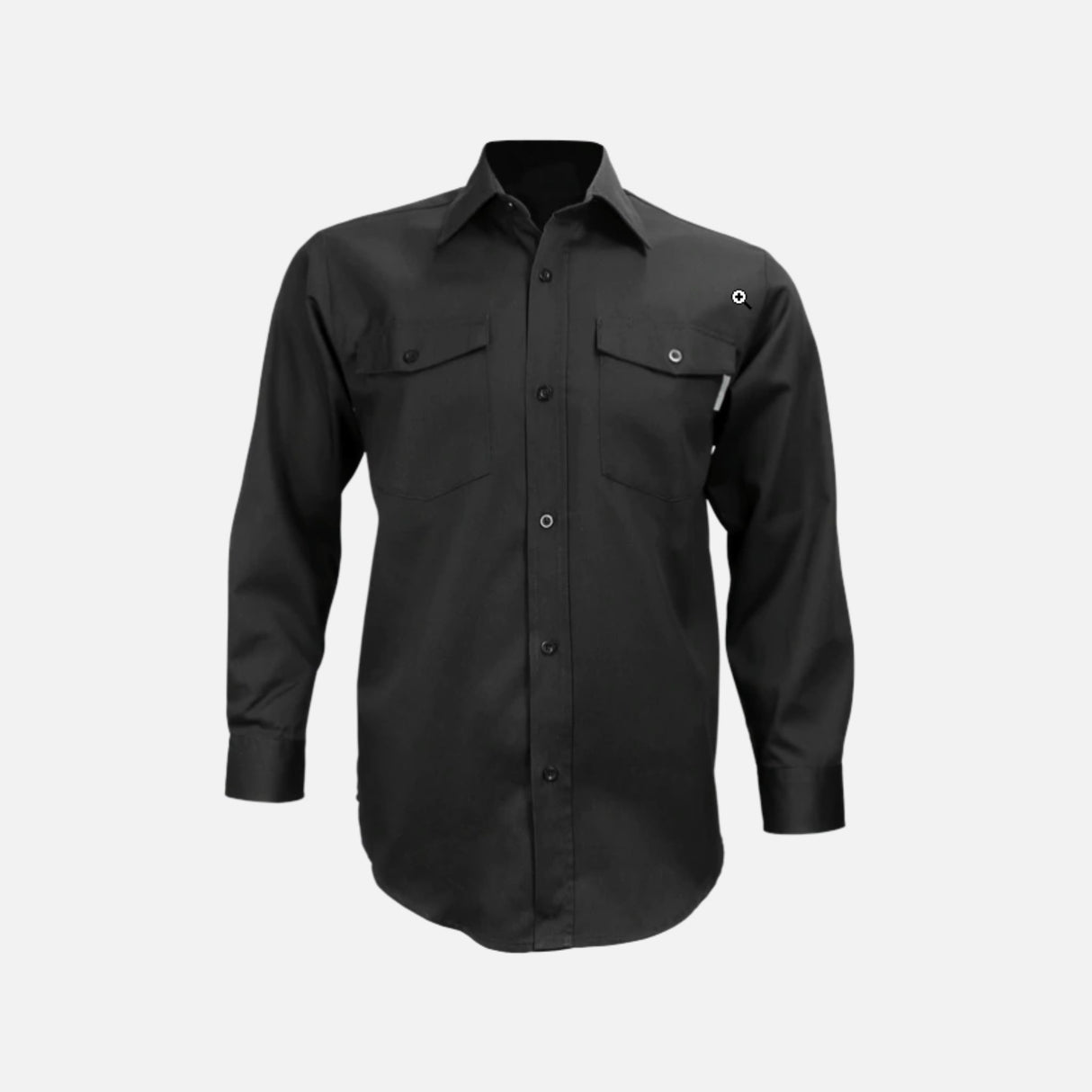Chemise-travail-Gatts-625-noir-devant