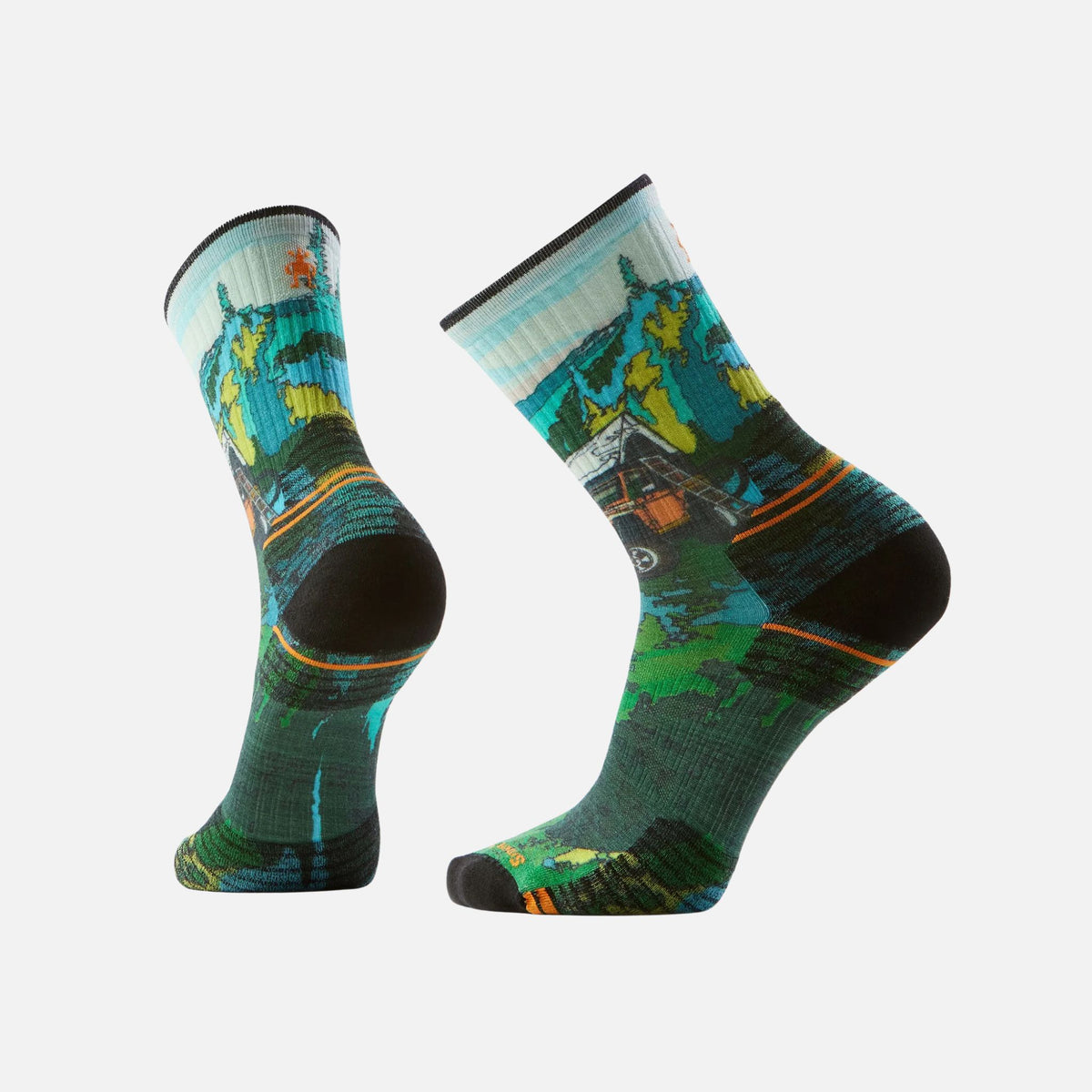 Chaussette Trail Trekker Smartwool pour trail, confort ciblé et durabilité, en laine synthétique, adaptée aux activités de plein air.
