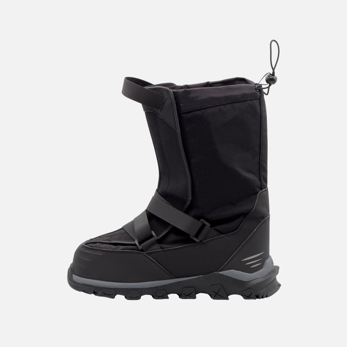 Couvre-botte-travail-Neos-Klondike-noir-côté-gauche