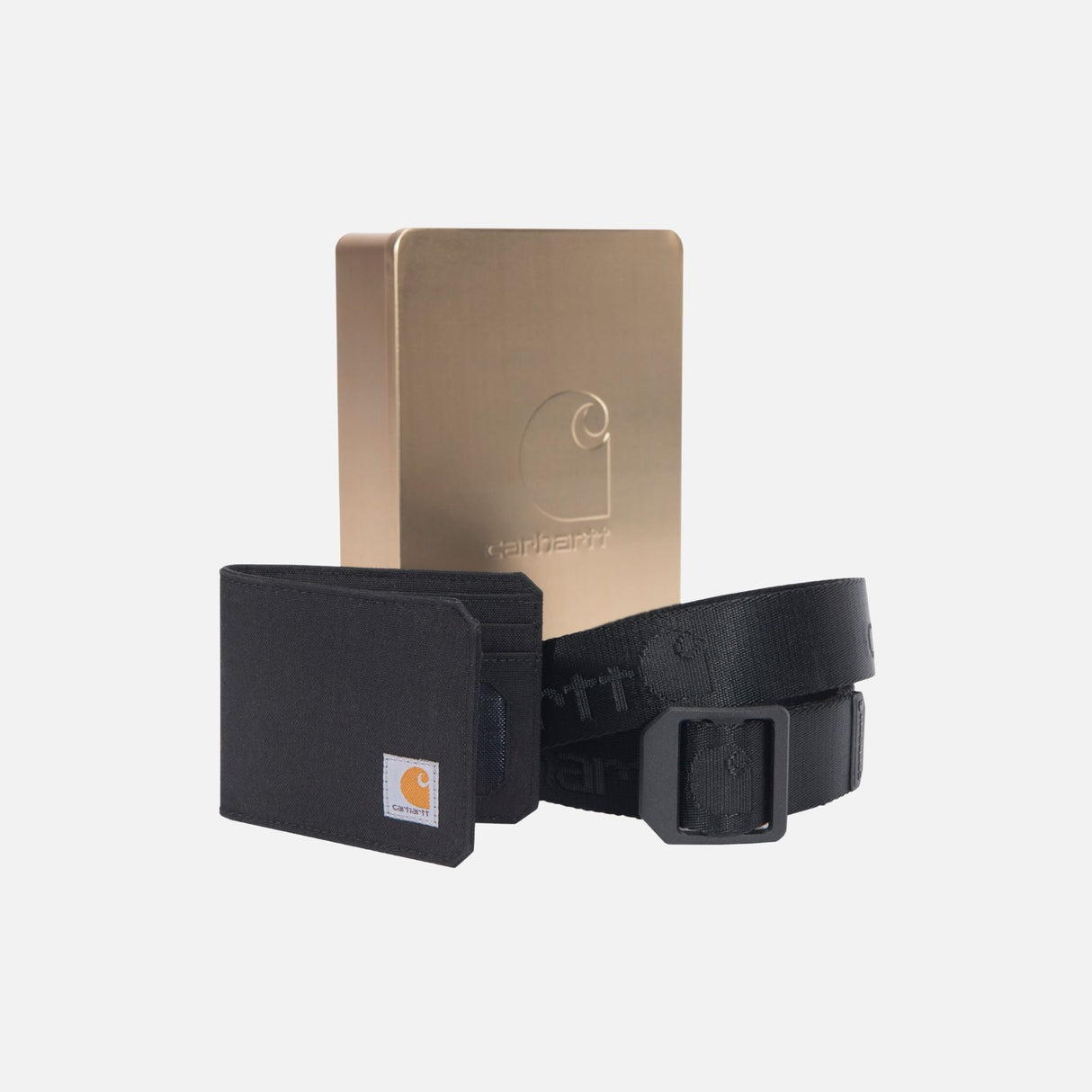 Ensemble-ceinture-portefeuille-Carhartt-noir-boite-ouverte