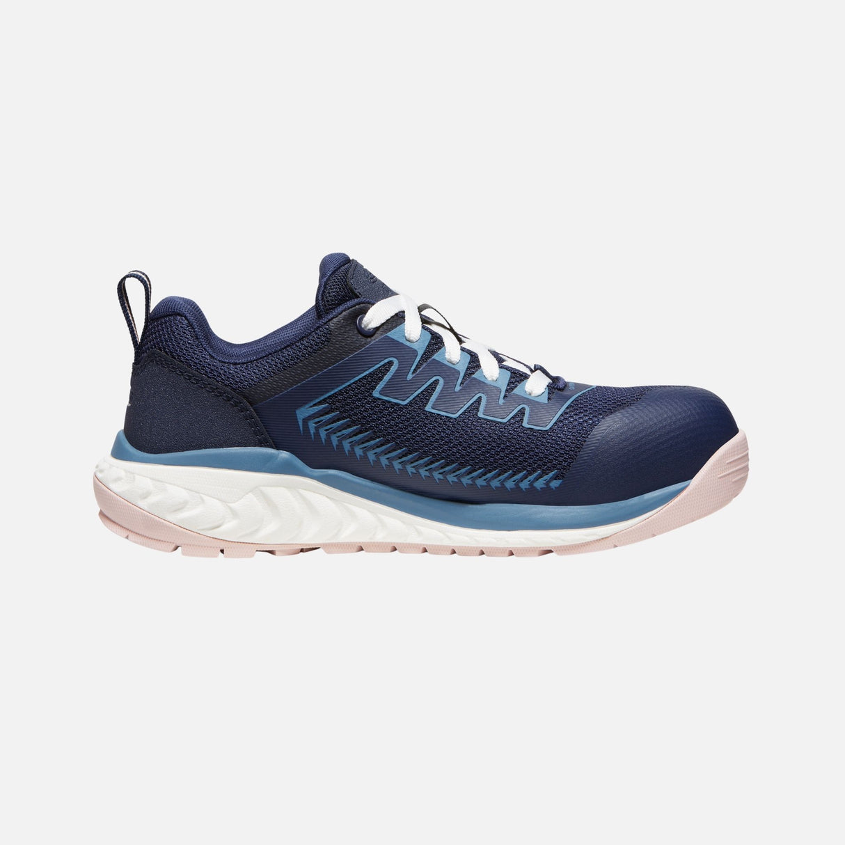 Espadrille-travail-Keen-1027682-bleu-côté