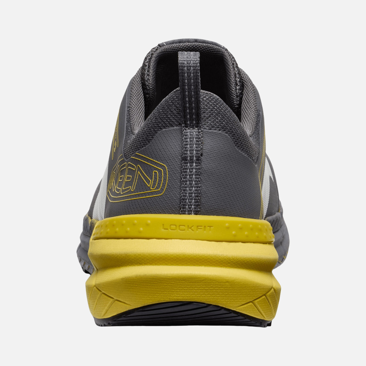 Espadrille-travail-Keen-1030995-gris-jaune-derrière