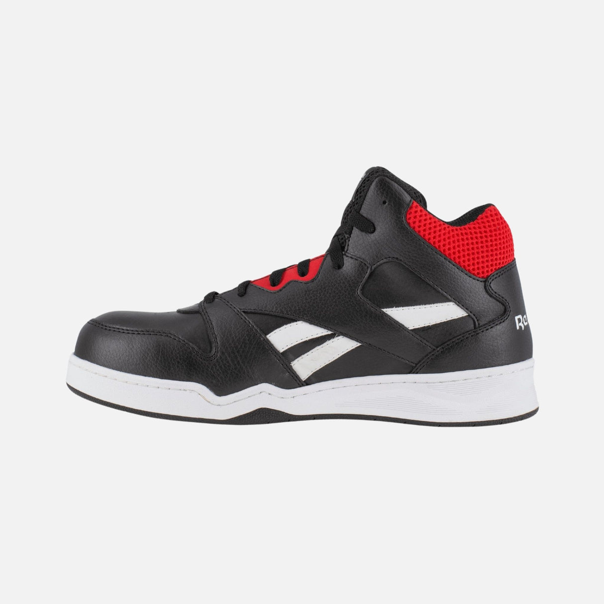 Espadrille-travail-Rebook-IB4132-noir-rouge-côté-gauche