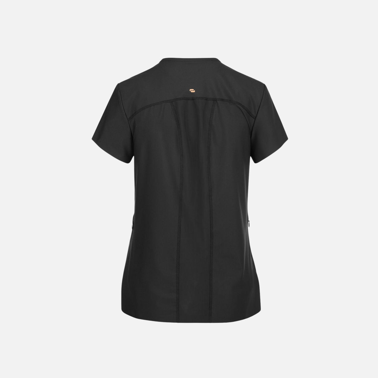 Haut-uniforme-femme-infinity-IN706-noir-derrière