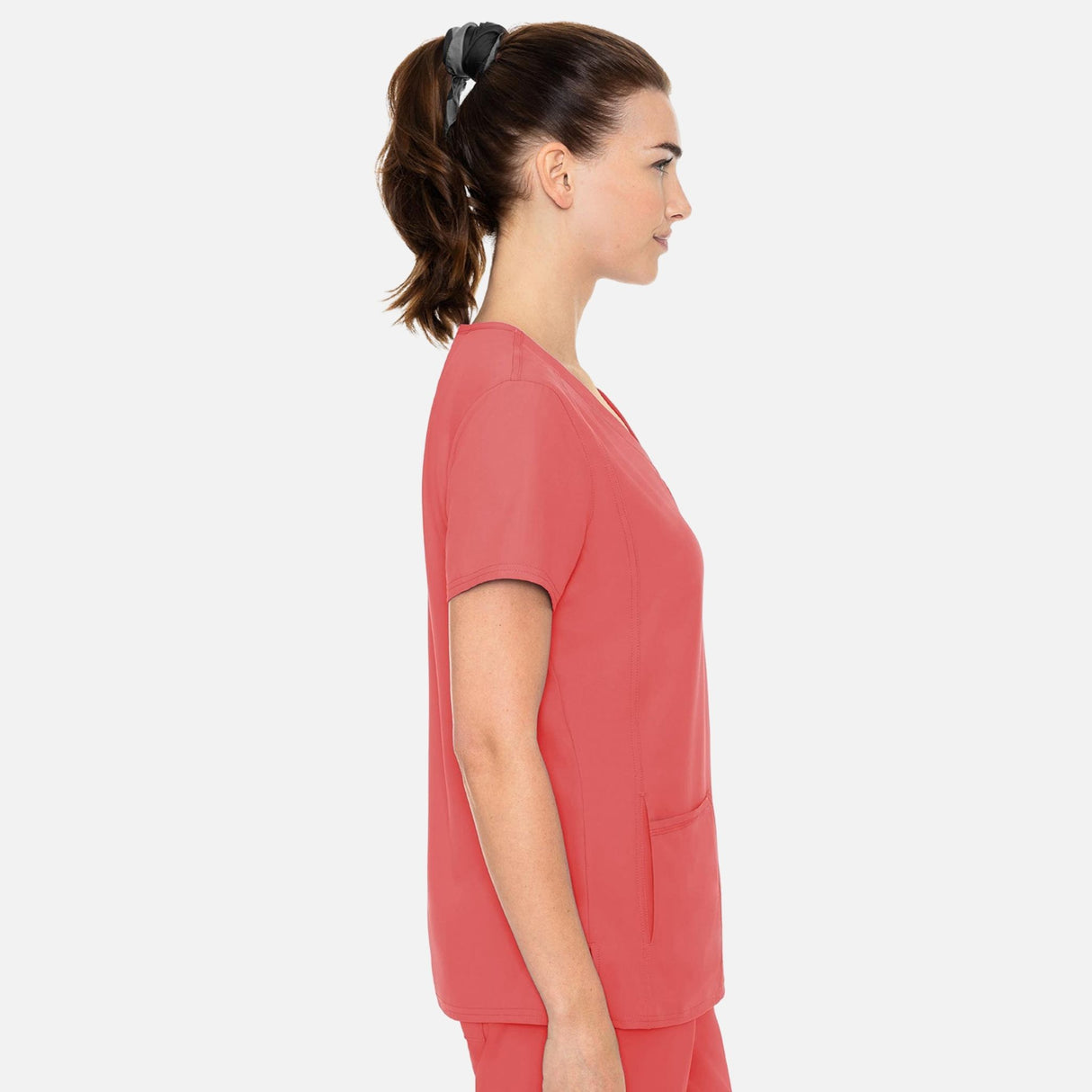 Hauts-poche-MedCouture-MC2468-corail-côté