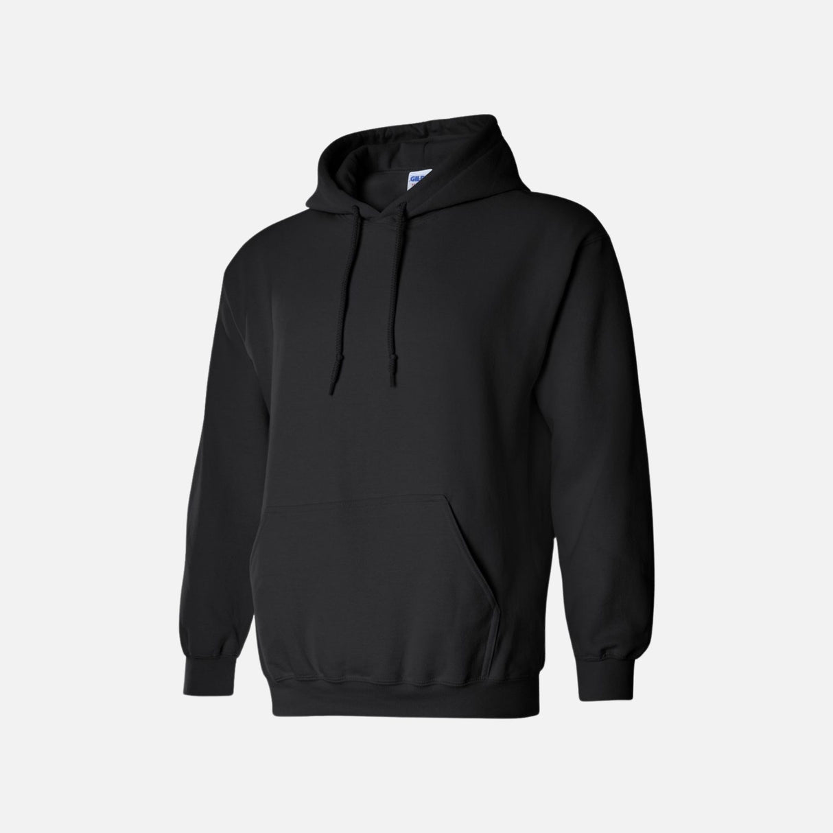 Hoodie-GILDAN-S_S-18500-noir-côté
