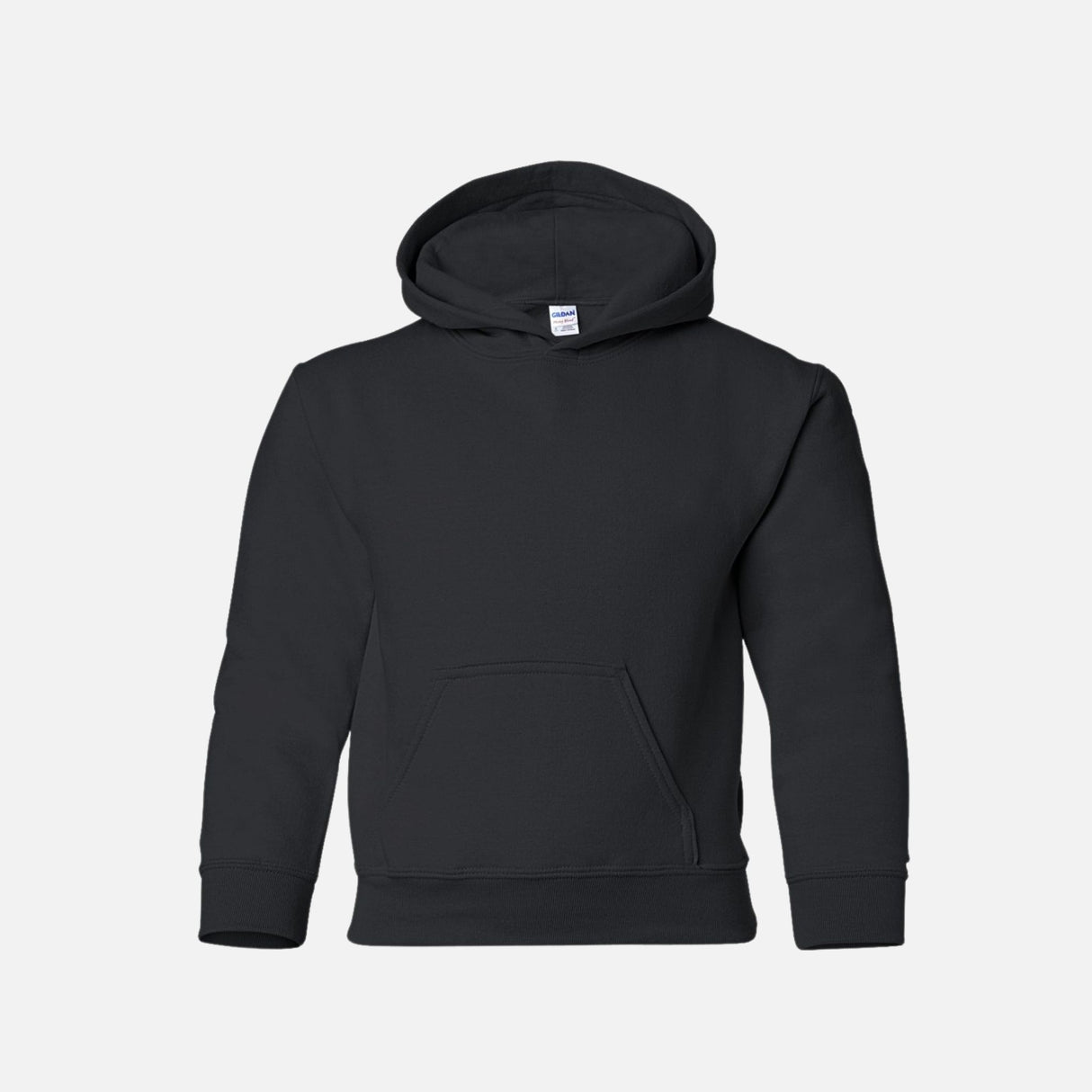 Hoodie-enfant-GILDAN-S_S-18500B-noir-devant
