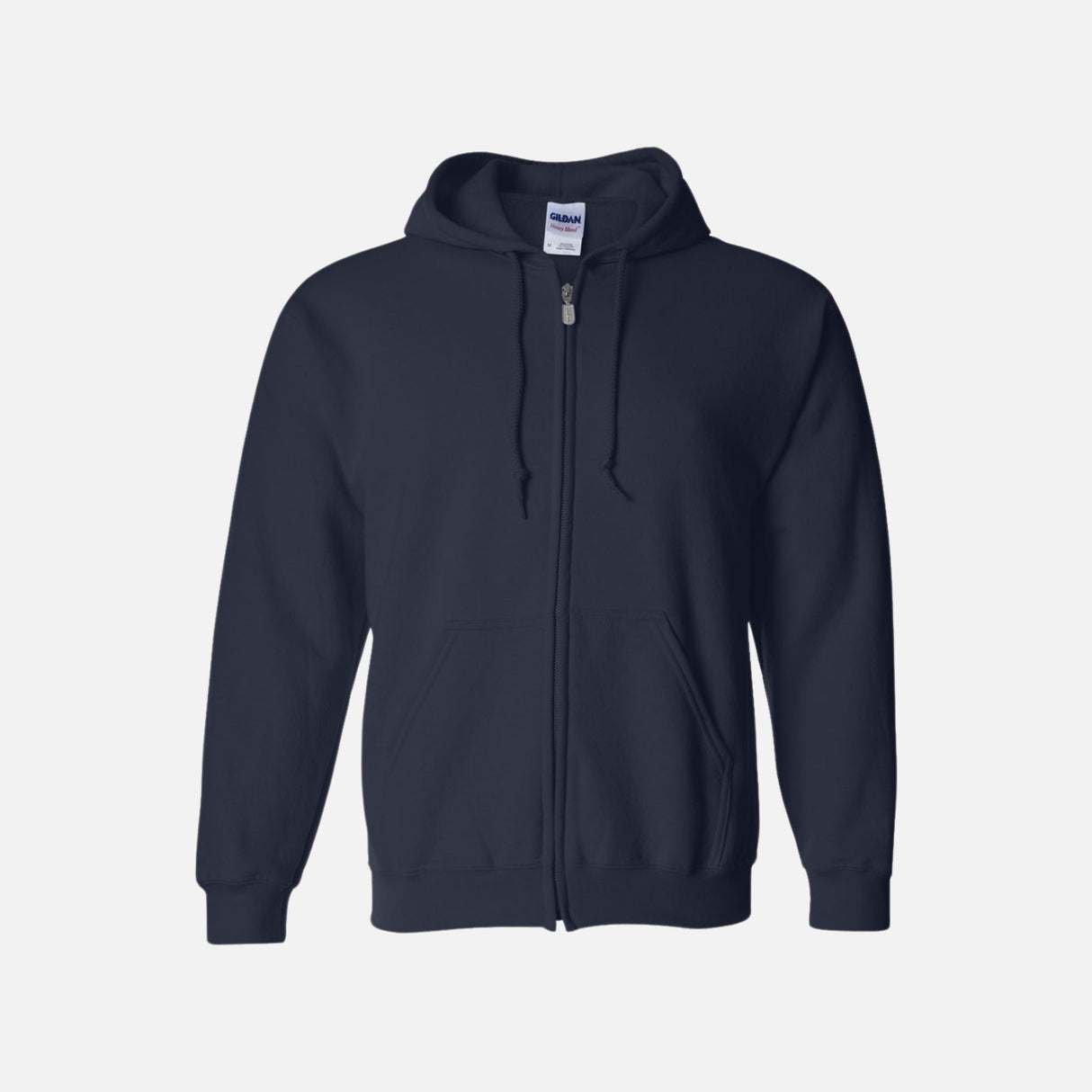 Hoodie-zippee-GILDAN-S_S-18600-marine-devant