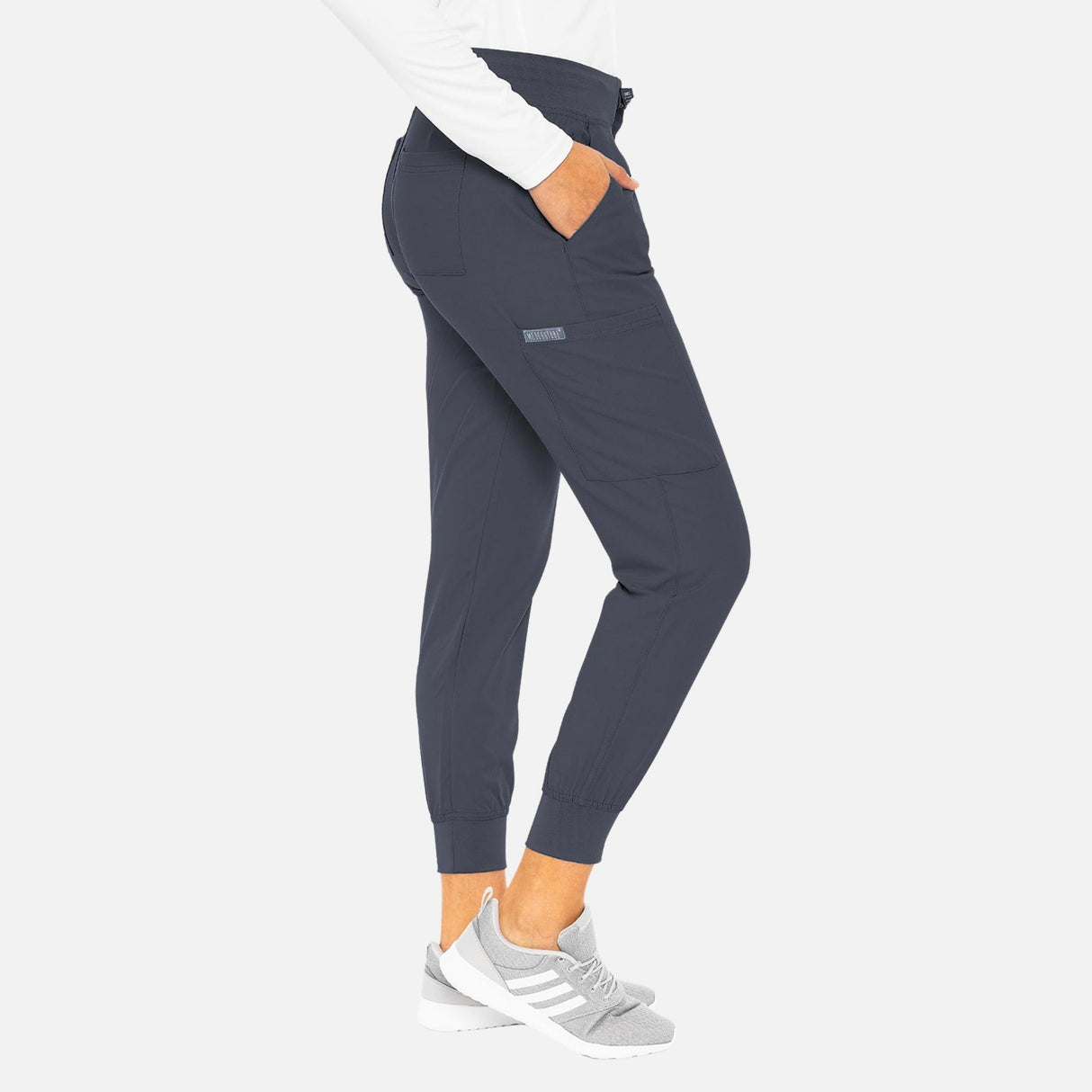 Pantalon jogger Insight – Taille élastique, tissu extensible, 6 poches