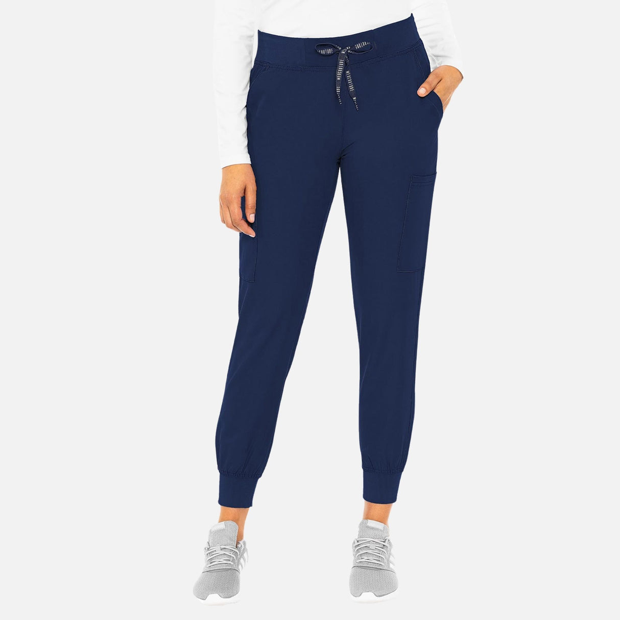 Pantalon jogger Insight – Taille élastique, tissu extensible, 6 poches