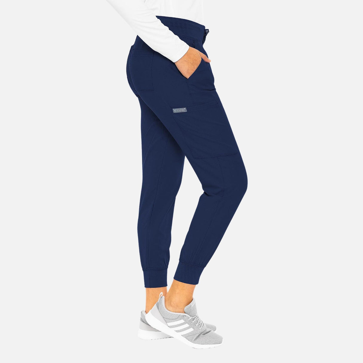 Pantalon jogger Insight – Taille élastique, tissu extensible, 6 poches