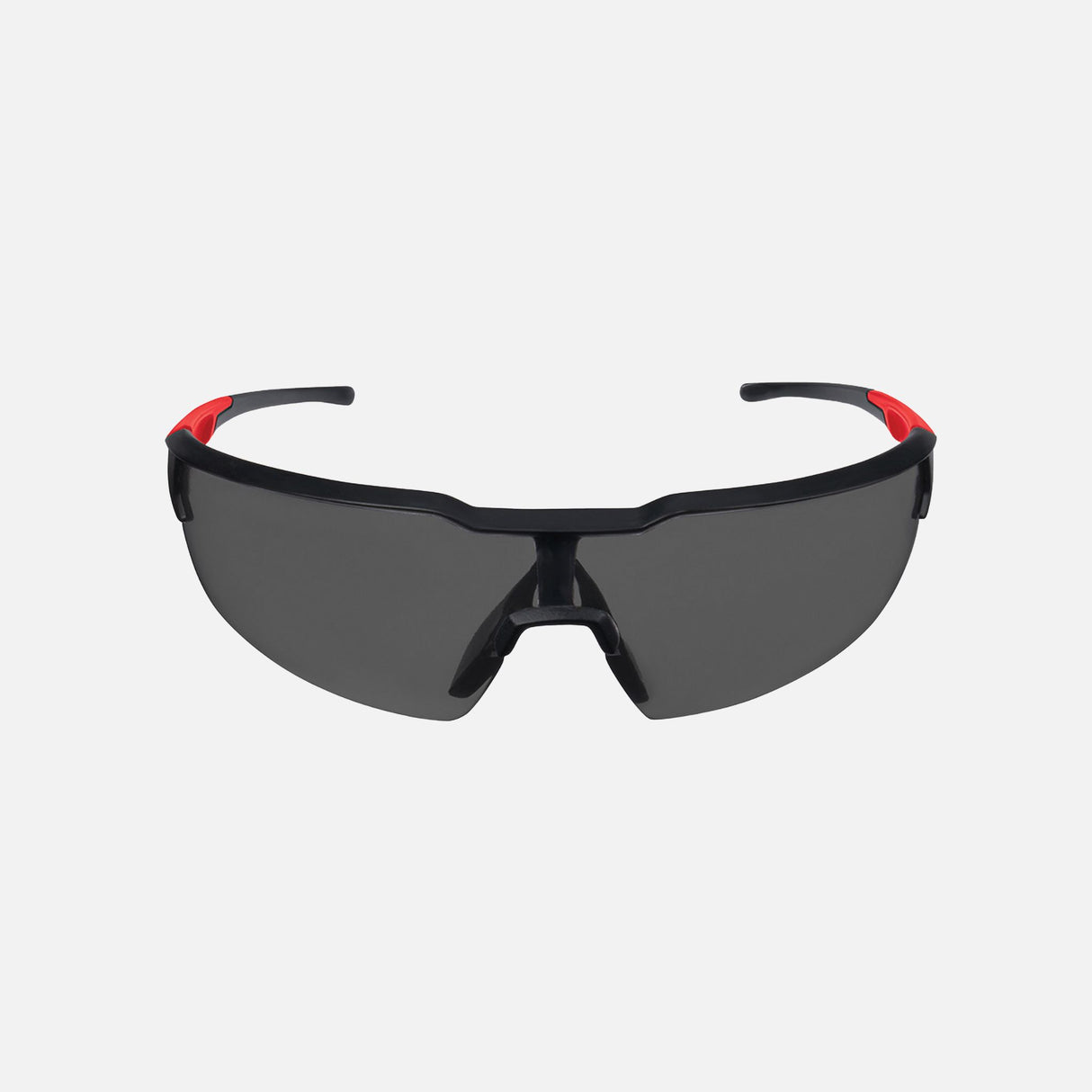 Lunettes de sécurité Milwaukee avec lentille fumée et protection certifiée, accessoires de protection individuelle, noir.