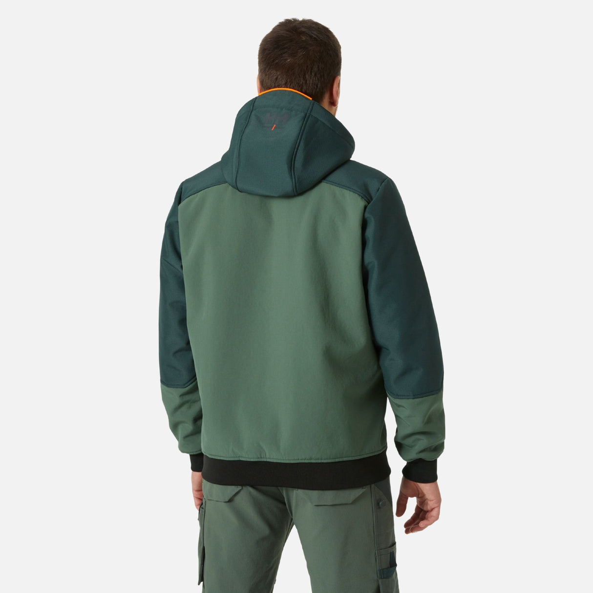 Manteau-Hiver-travail-HH-74291474-vert-derrière-mannequin