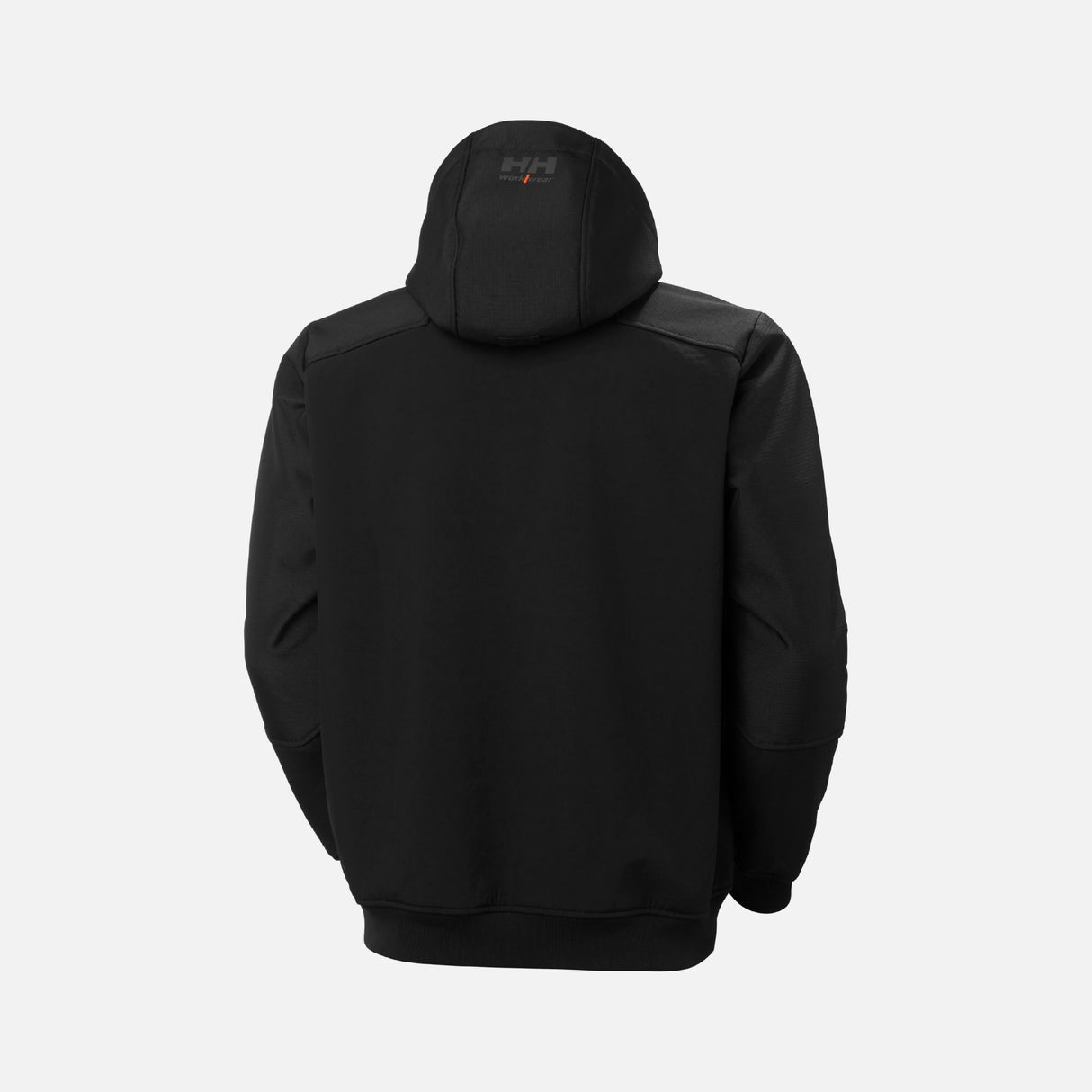 Manteau d’hiver softshell Helly Hansen pour le travail, noir, chaud et résistant, idéal pour les vêtements de travail professionnels.