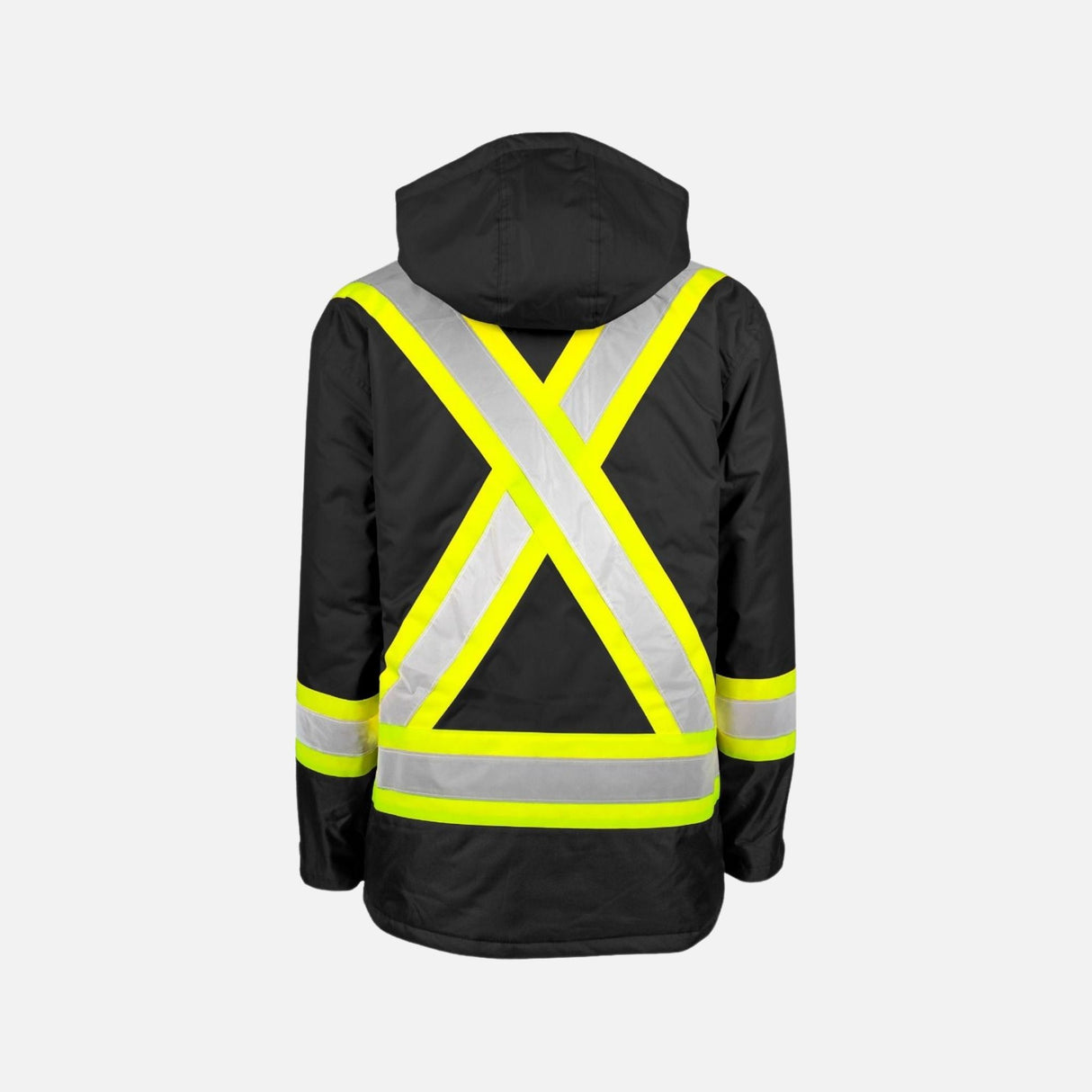 Manteau-a-bande-Terra-116504BK-noir-derrière