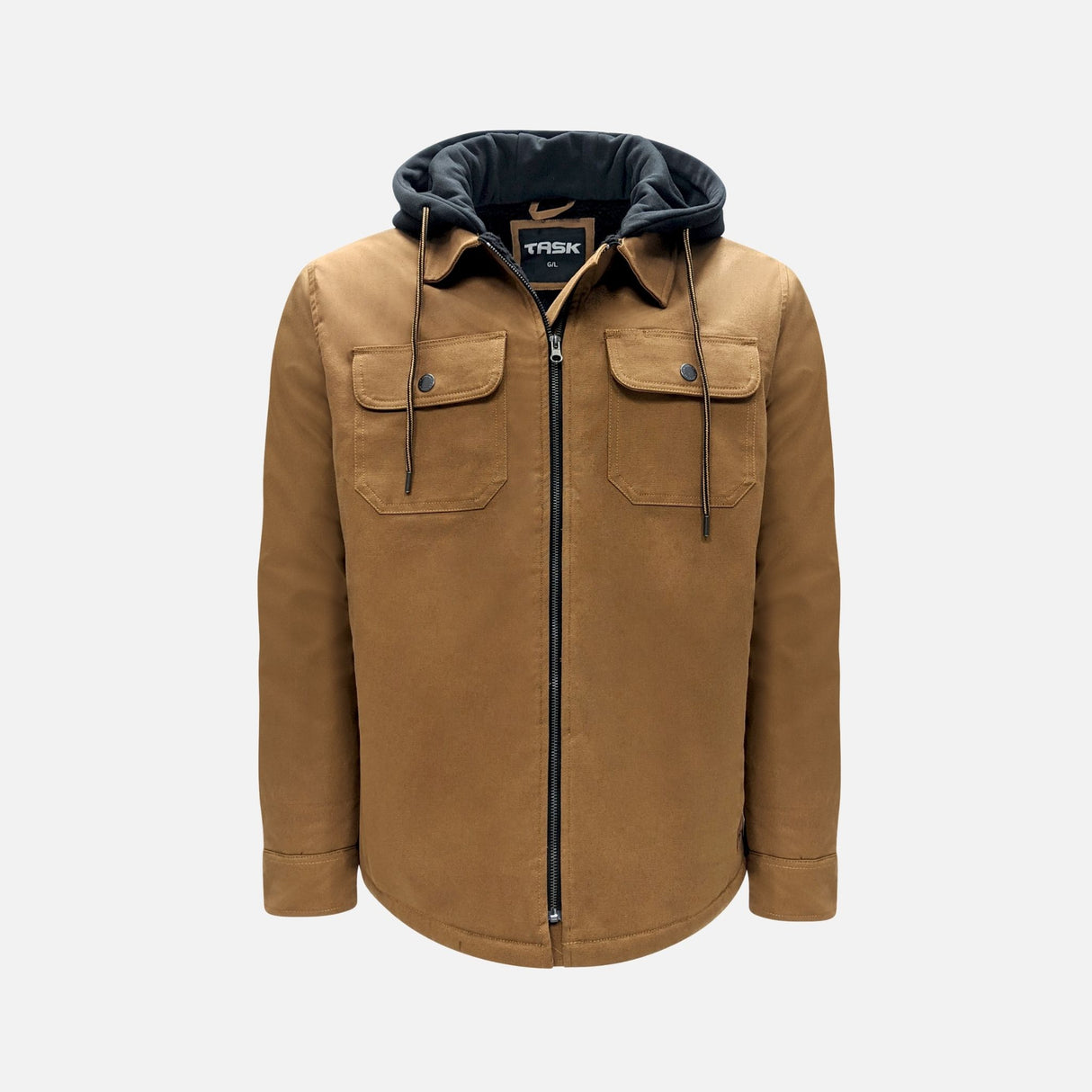 Manteau-doublee-travail-Task-TKE1836-tan-devant