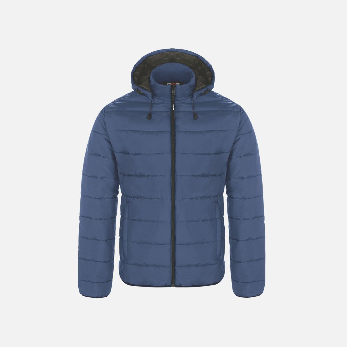 Manteau pour homme Canada Sportswear Glacial, chaud avec capuchon amovible, en tissu marine, veste d'hiver isolante.