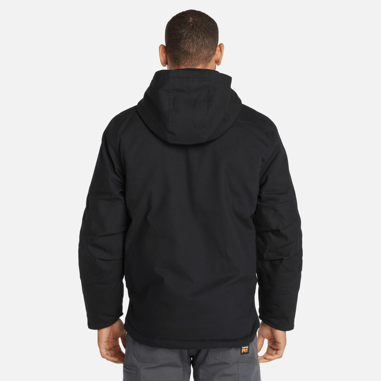Manteau-isolant-Timberland-A237T-noir-derrière-mannequin