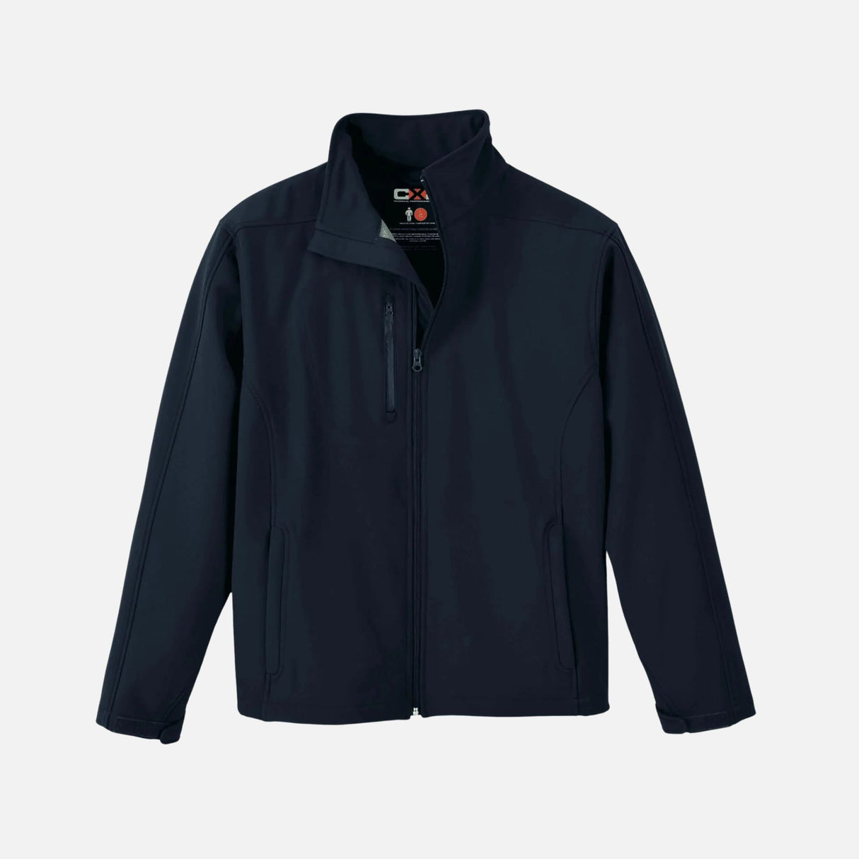 Manteau coquille pour homme Canada Sportswear Navigator en softshell marine, veste imperméable et résistante au vent.