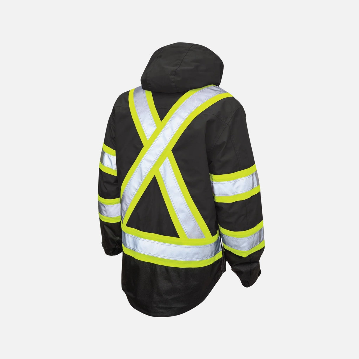 Manteaux-5-en-1-ToughDuck-S426-noir-derrière