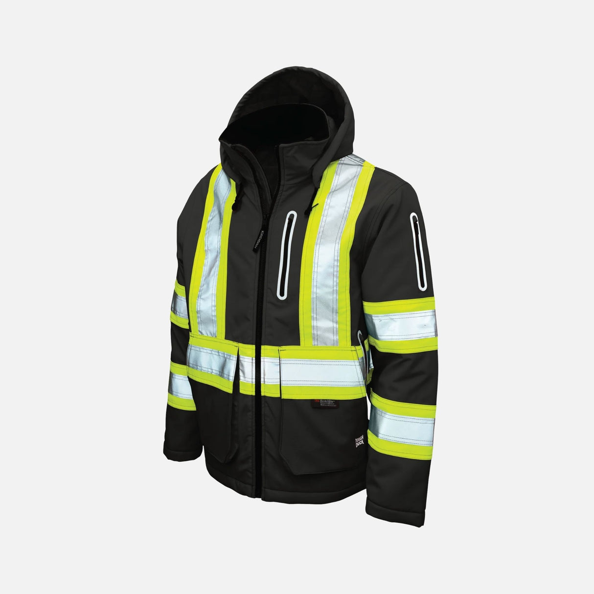 Manteaux-securite-ToughDuck-SJ40BK-noir-devant