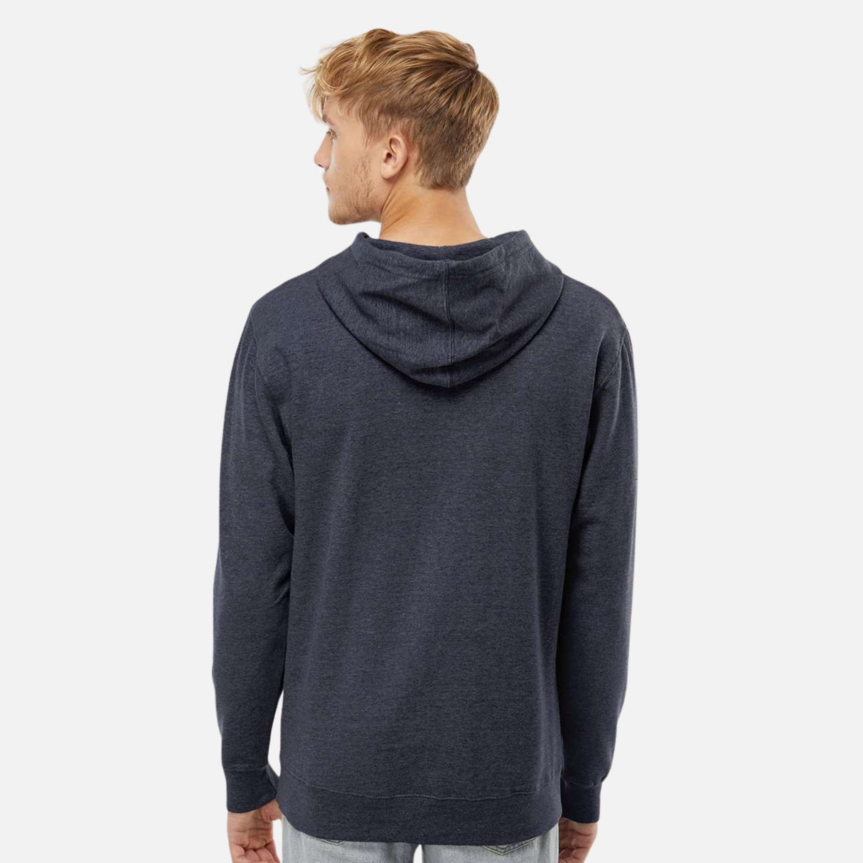 Molleton-a-capuchon-Independant-S_S-SS4500-marine-cendre-derrière-mannequin