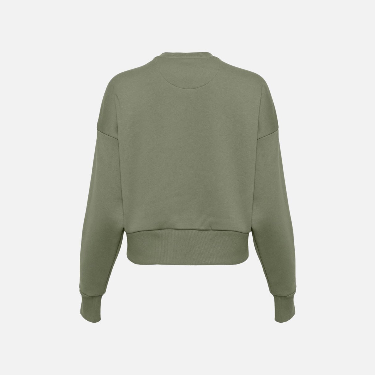 Molleton-col-rond-Next-Level-S_S-9087-olive-derrière