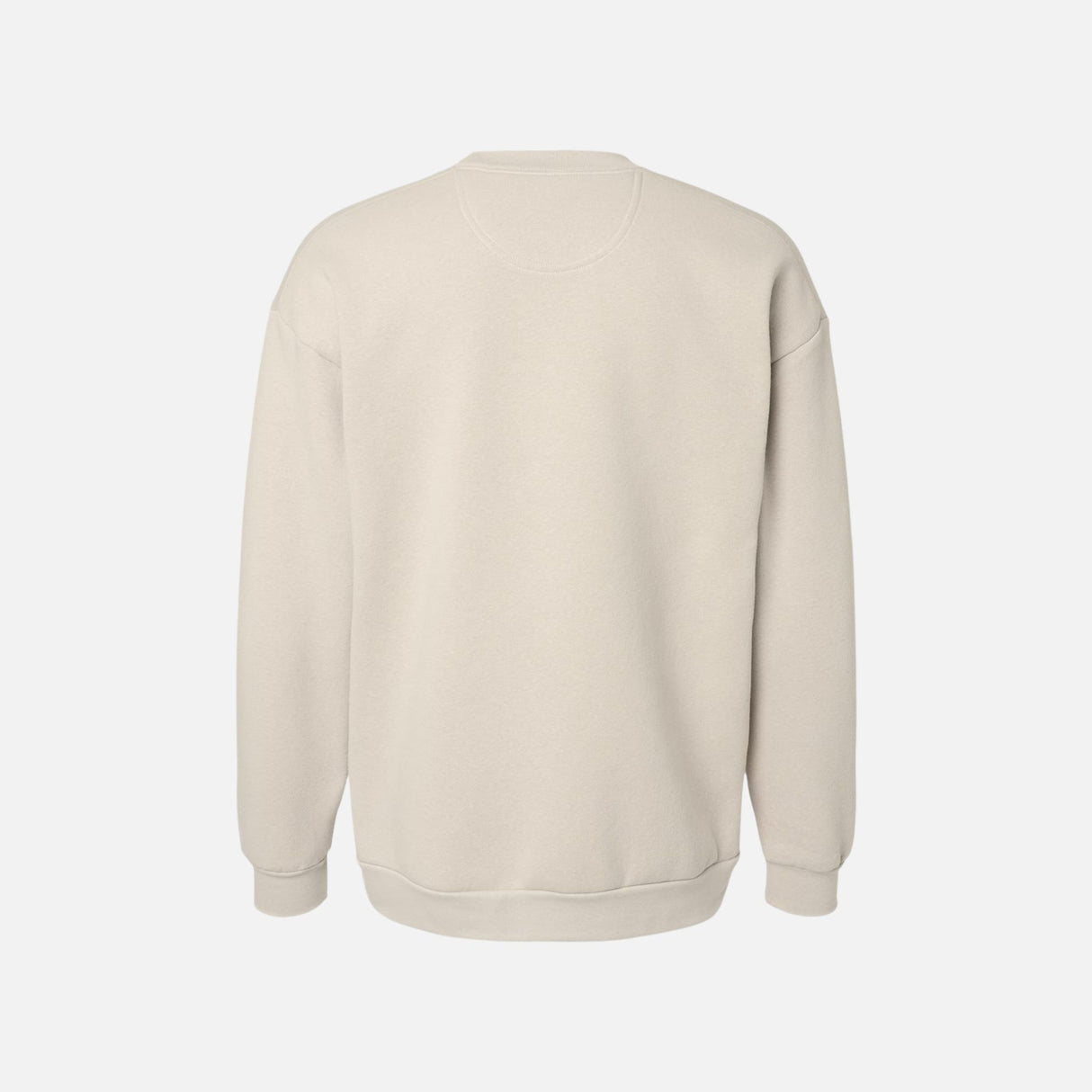 Molleton à col rond unisexe American Apparel RF496, vêtement en molleton doux, couleur unie, porté sur mannequin.