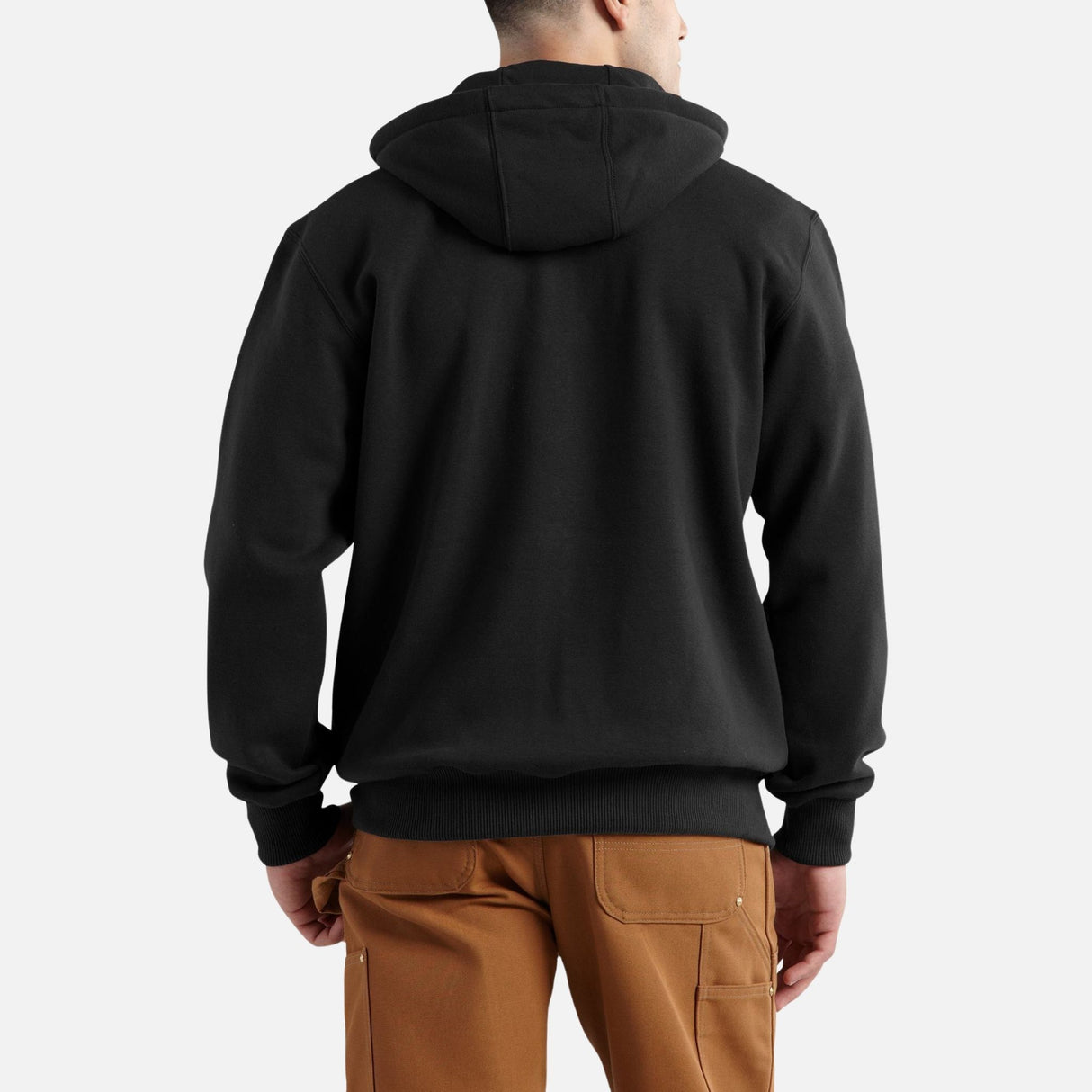 Ouate-Zip-Carharrt-100614-noir-derrière-mannequin