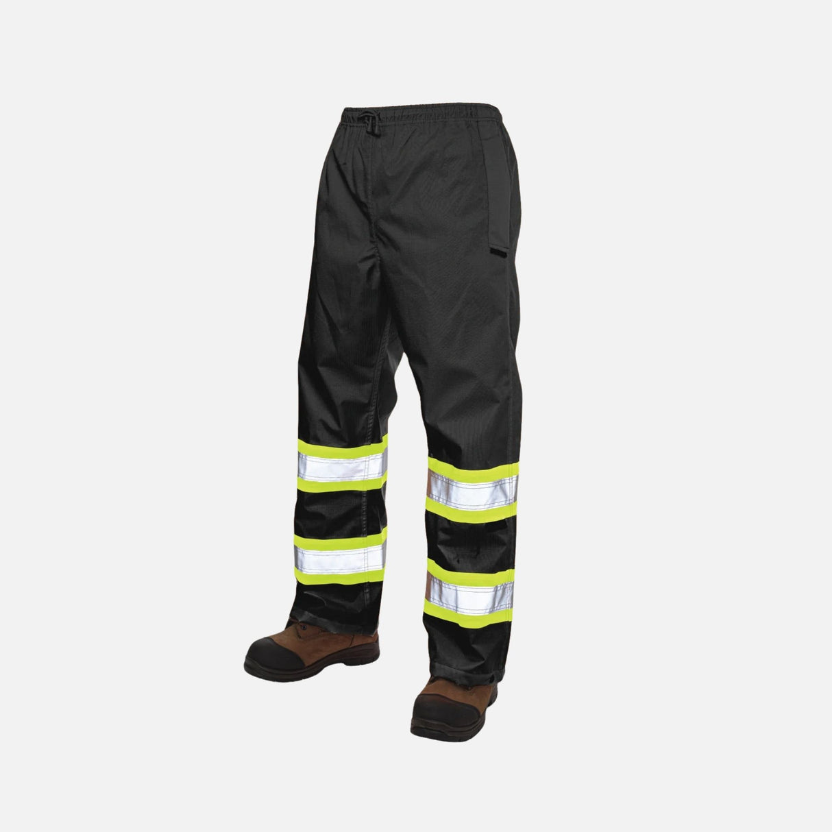 Pantalons-HV-travail-ToughDuck-S374-noir-devant
