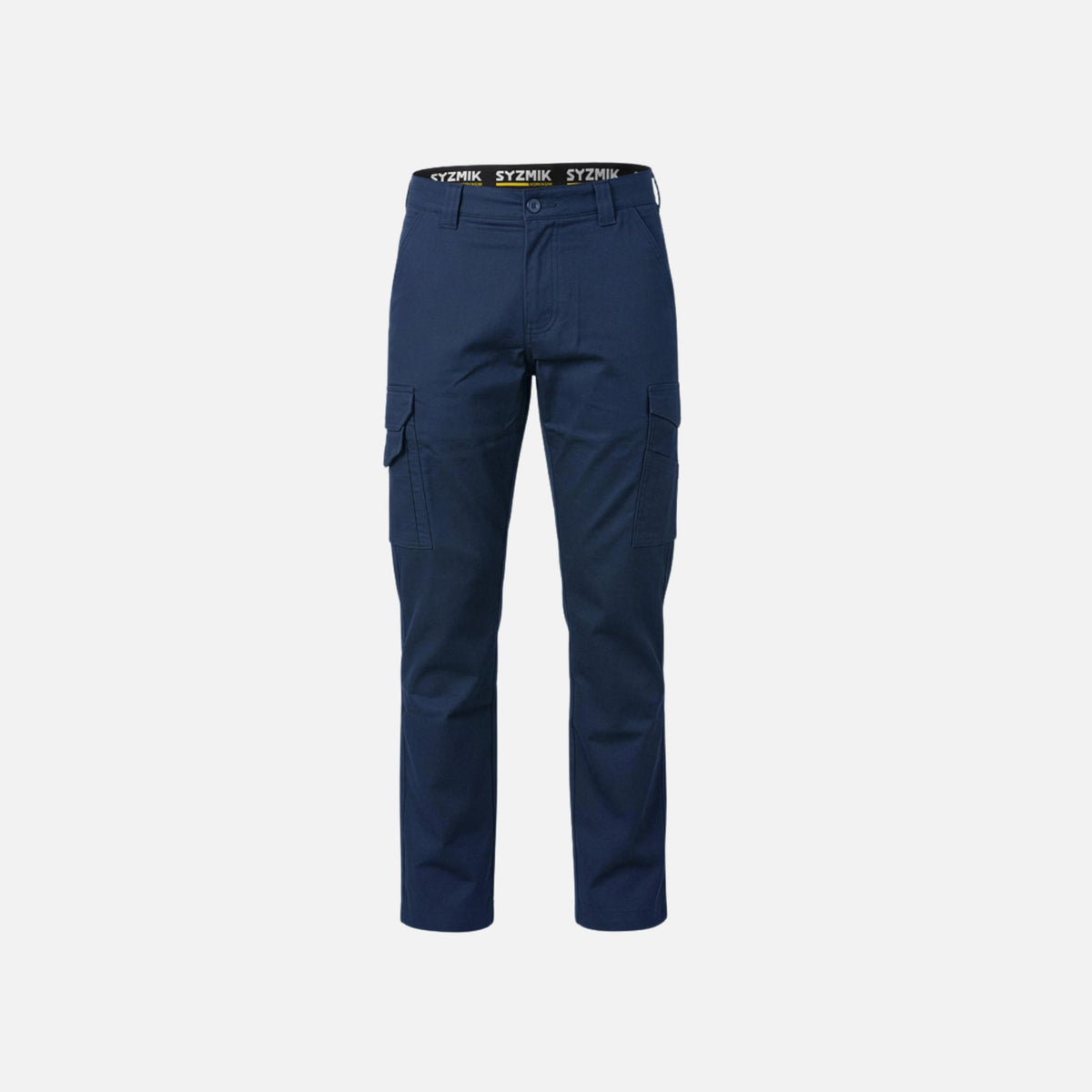Pantalons-extensible-cargo-Syzmik-ZP120-marine-devant