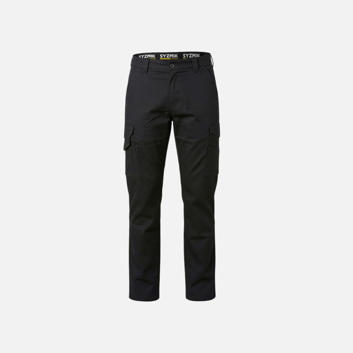 Pantalons-extensible-cargo-Syzmik-ZP120-noir-devant