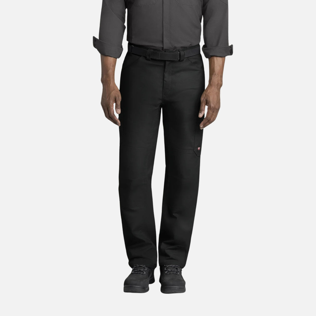 Pantalons-travail-extensible-RedKap-PT2ABK-Noir-devant-mannequin