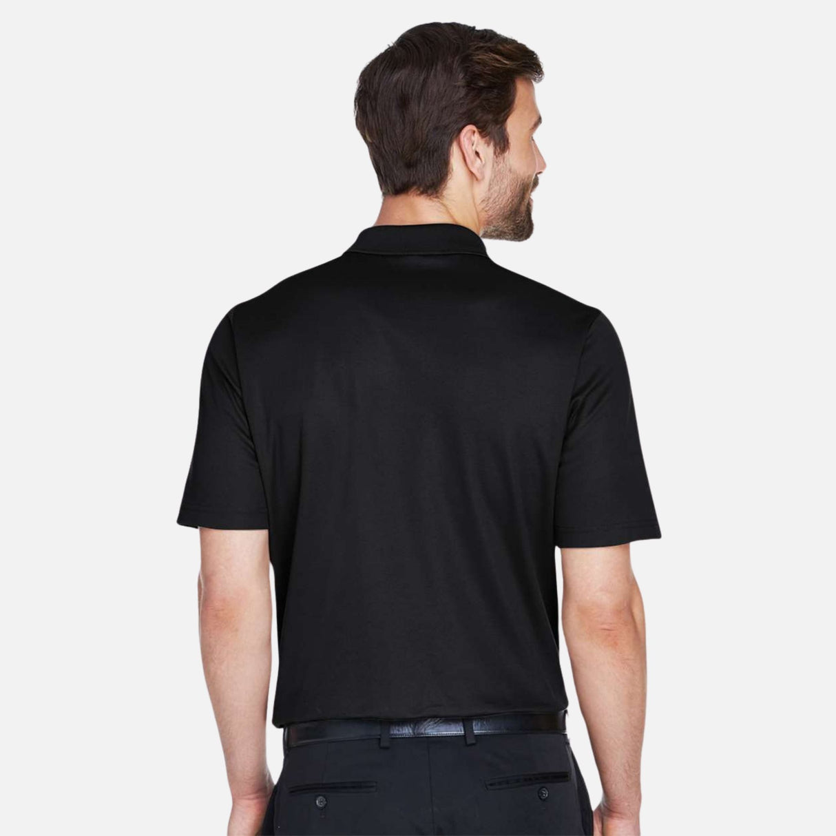 Polo-MC-Devon_Jones-S_S-DG20-noir-derrière-mannequin