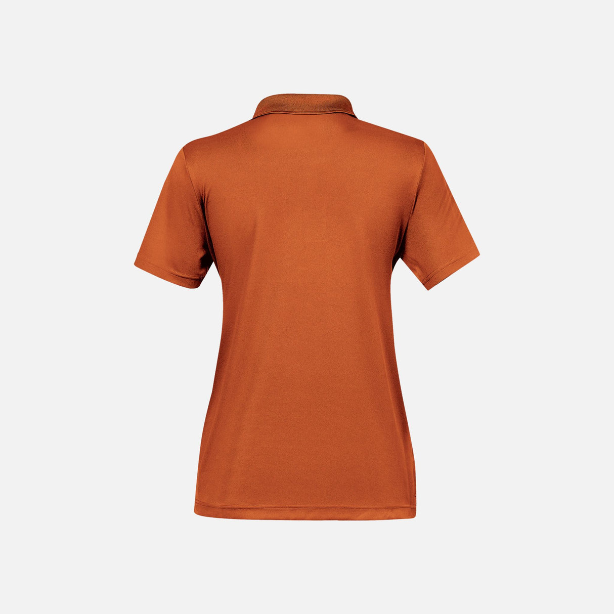 Polo Eclipse Stormtech PG-1W en rouille, vêtement polo pour homme avec col et logo sur la poitrine, tissu léger et confortable