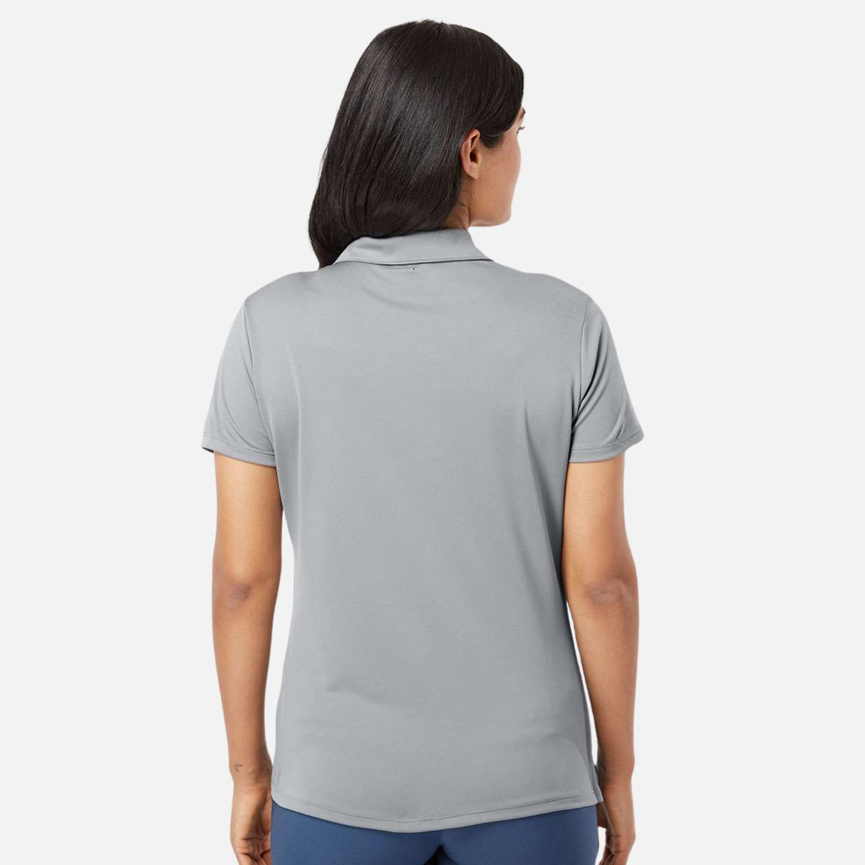Polo-MC-femme-Adidas-S_S-A231-gris-derrière-mannequin
