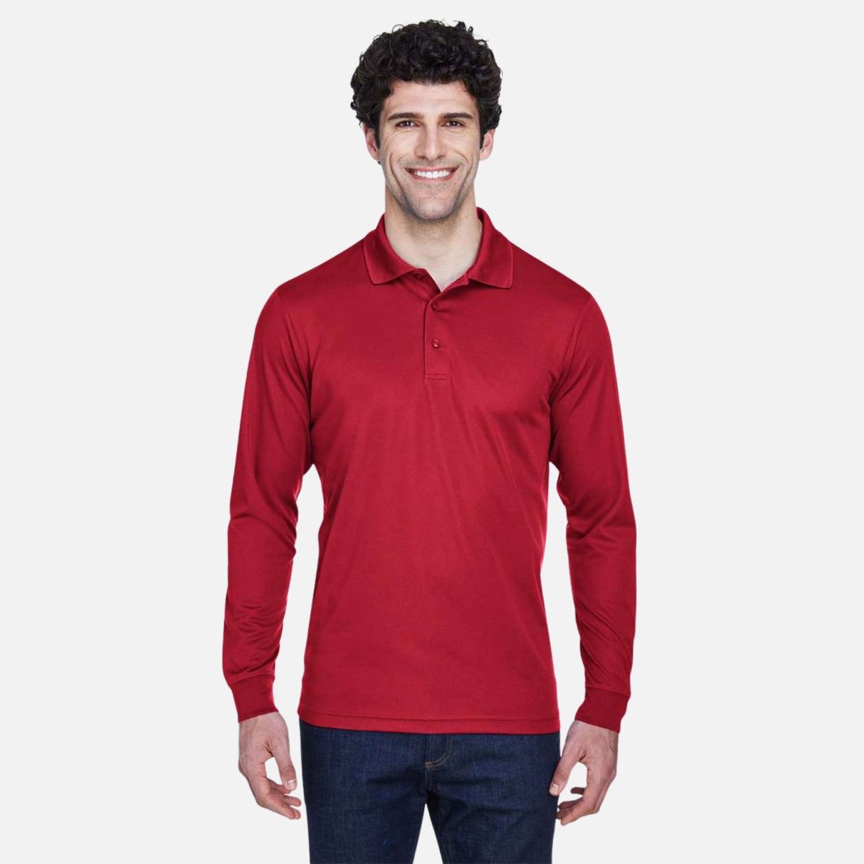 Polo-ML-Core365-S_S-88192-rouge-devant-mannequin