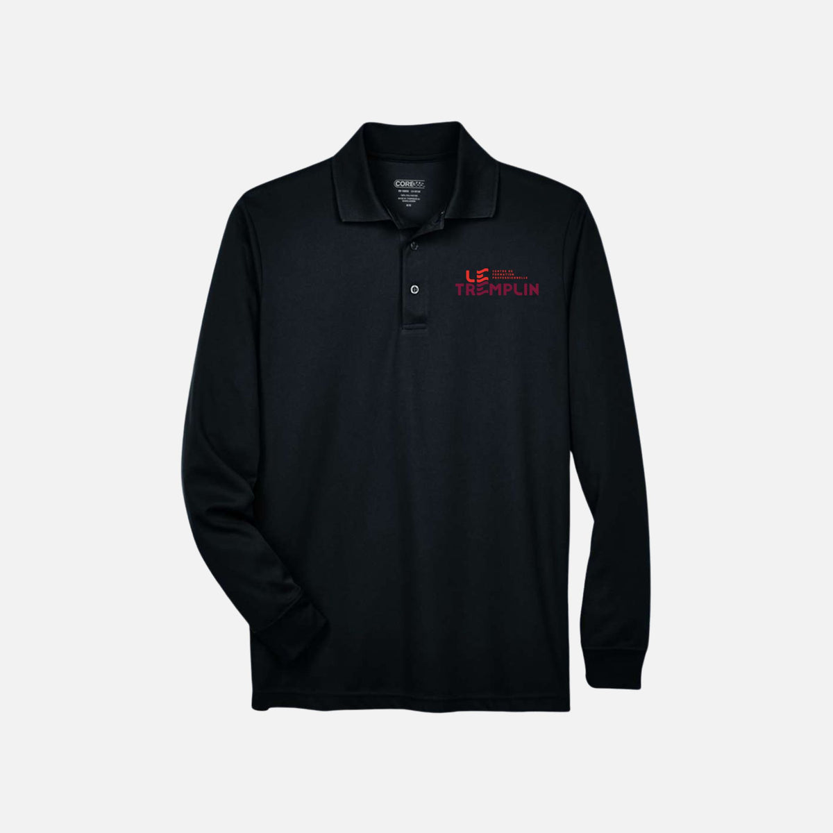 Polo-ML-homme-Core365-88192-noir-1