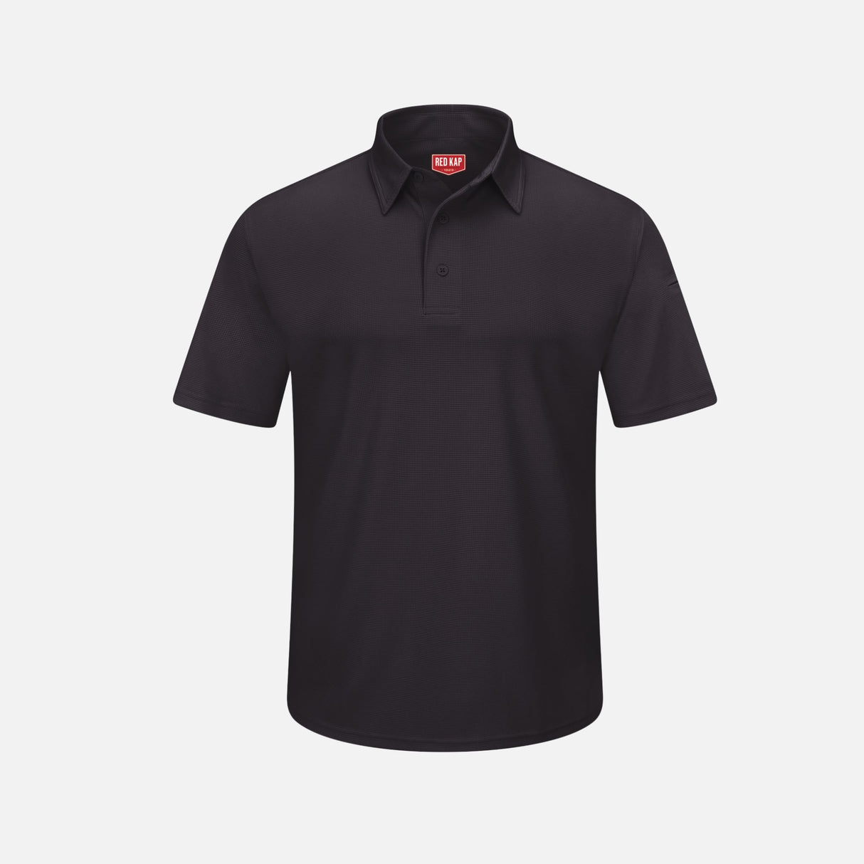 Polo-manches-courtes-homme-RedKap-SK90BK-noir-devant