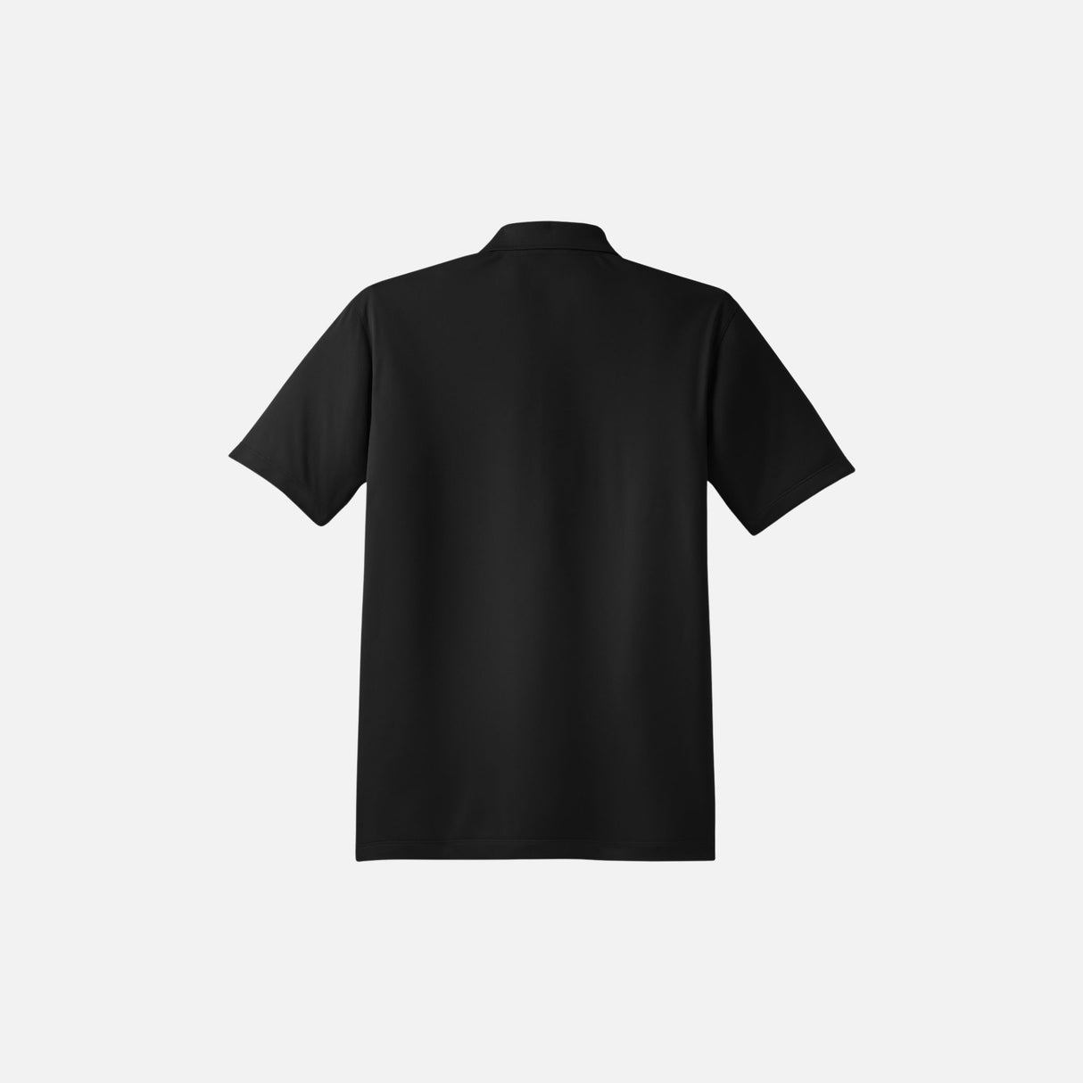 Polo homme à manches courtes noir Coal Harbour, vêtement polo en coton avec col classique et coupe ajustée.