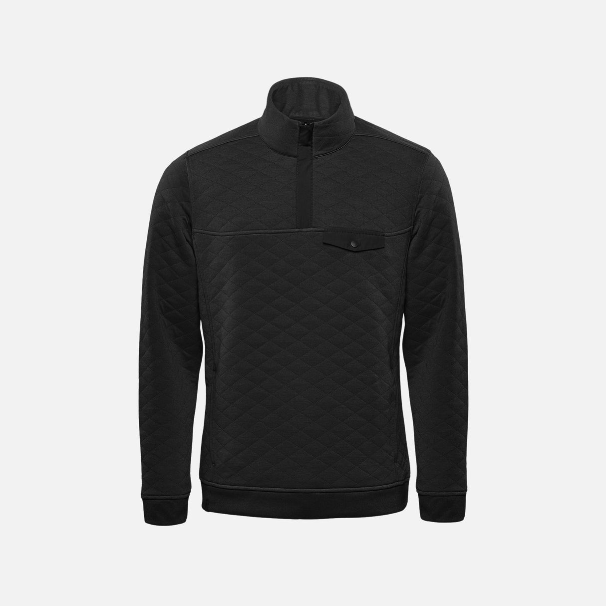 Pull-thermique-homme-Montebello-Stormtech-KXP1-noir-devant