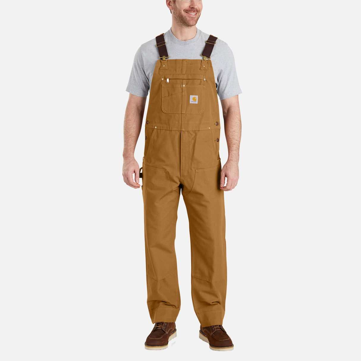 Salopette-travail-Carhartt-102776-tan-devant-mannequin