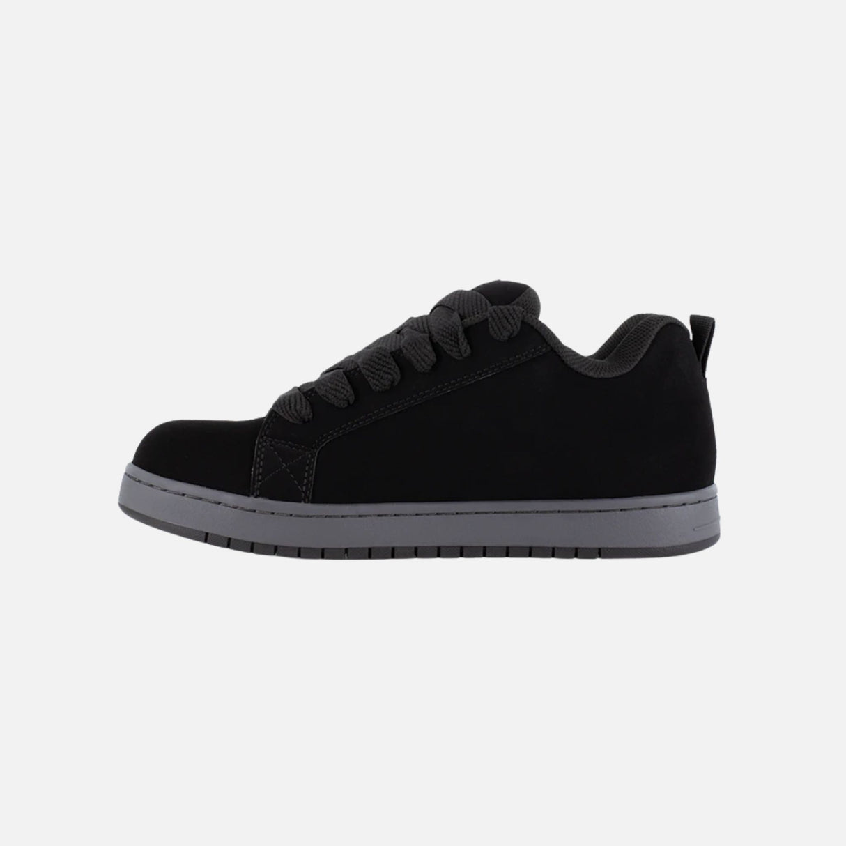 Souliers-travail-DC-Graffik-Work-gris-côté-gauche