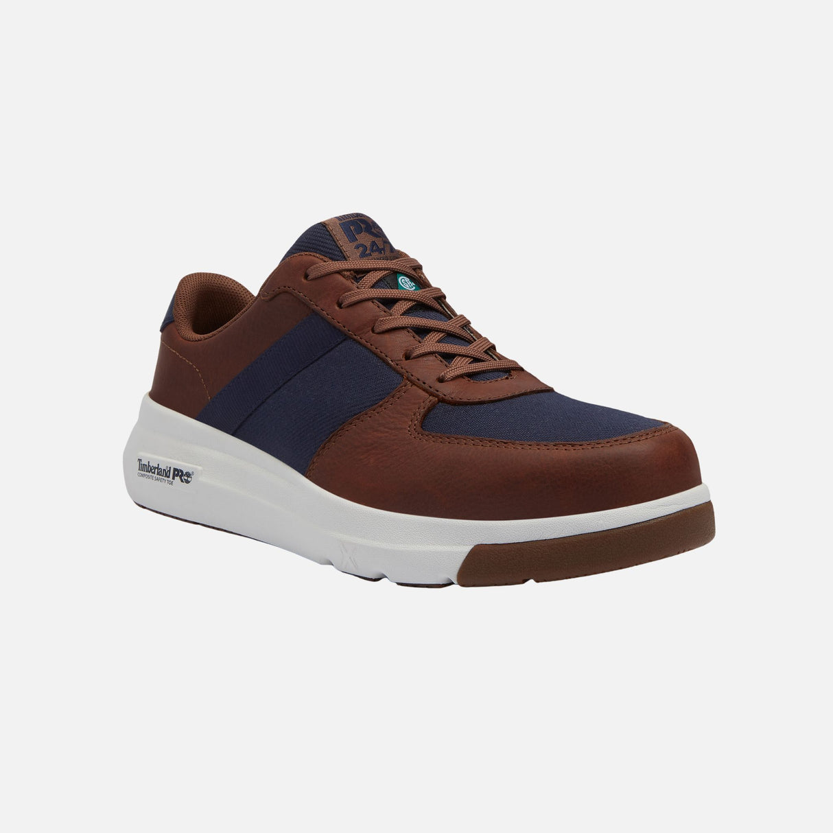 Souliers-travail-Timberland-A147G-brun-angle