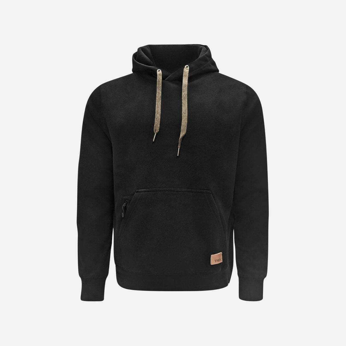 Sweat-a-capuche-Task-TK1837-noir-devant