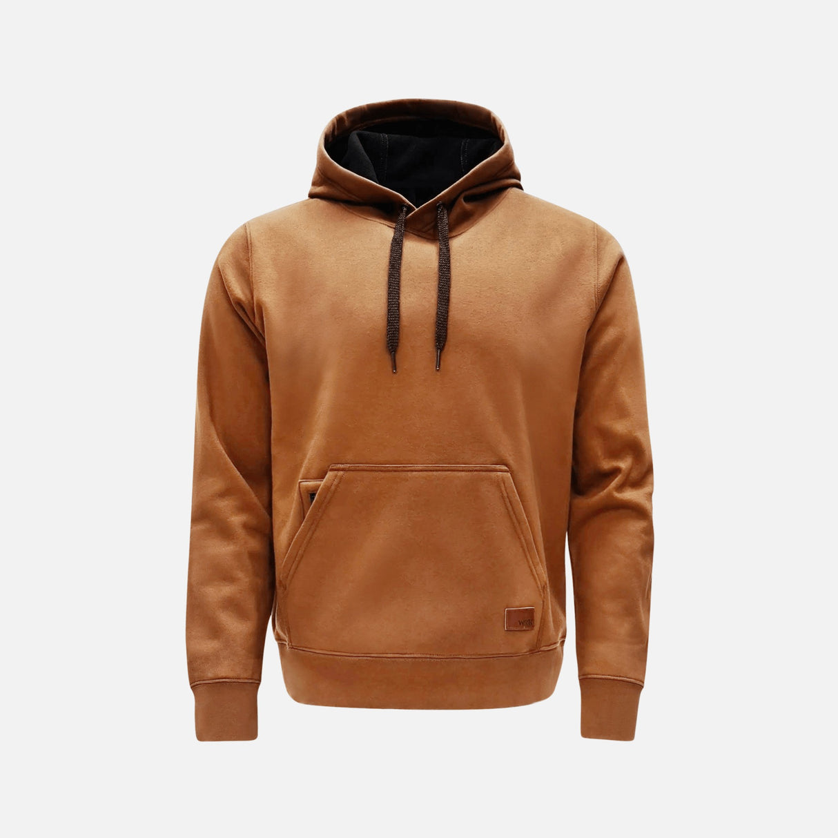 Sweat-a-capuche-Task-TK1837-tan-devant