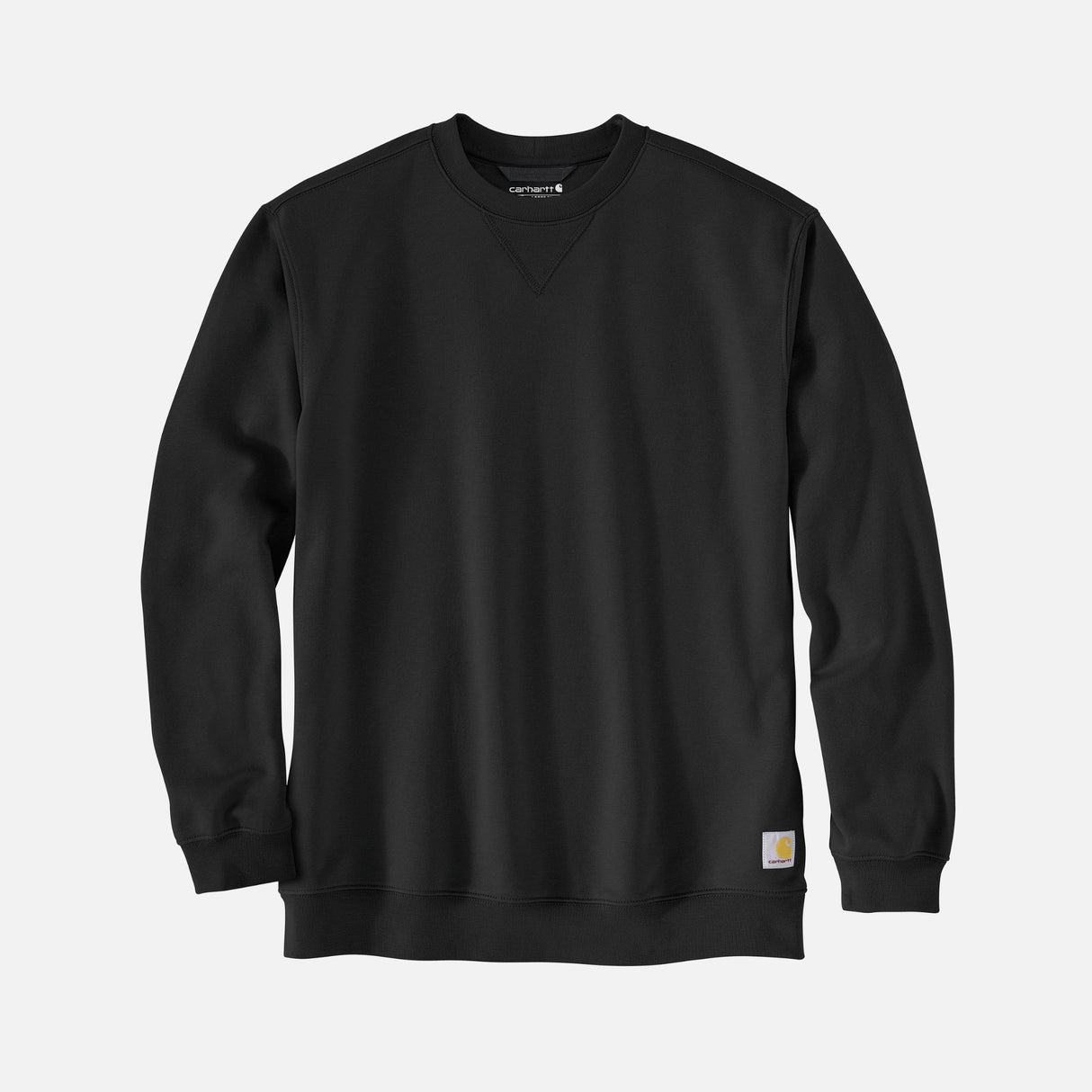 Sweat-shirt-Carhartt-k124-noir-devant