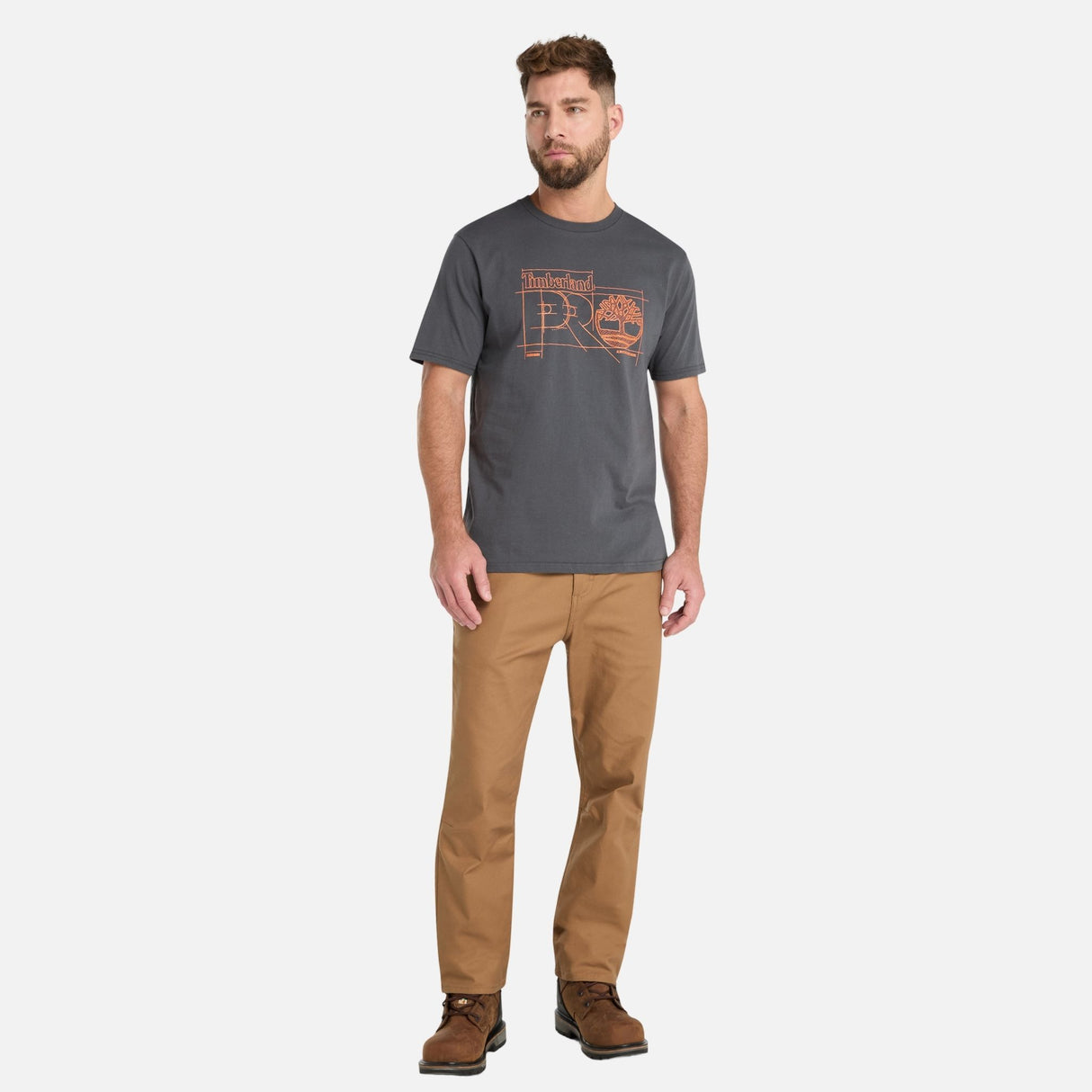 T-shirt-Timberland-A5MPX-asphalt-mannequin