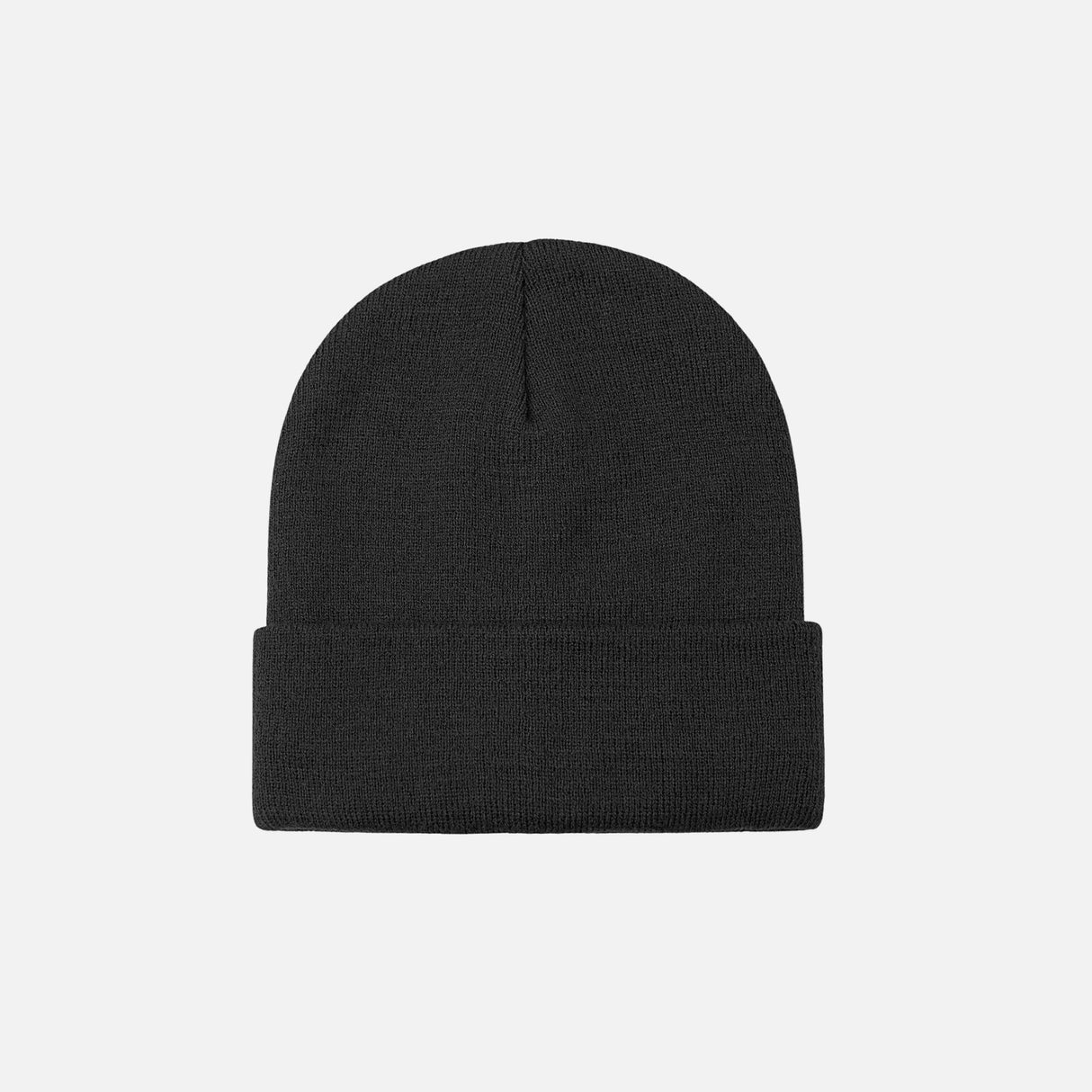 Tuque à revers doublée noire de Canada Sportswear, accessoire chaud et élégant pour l'hiver.